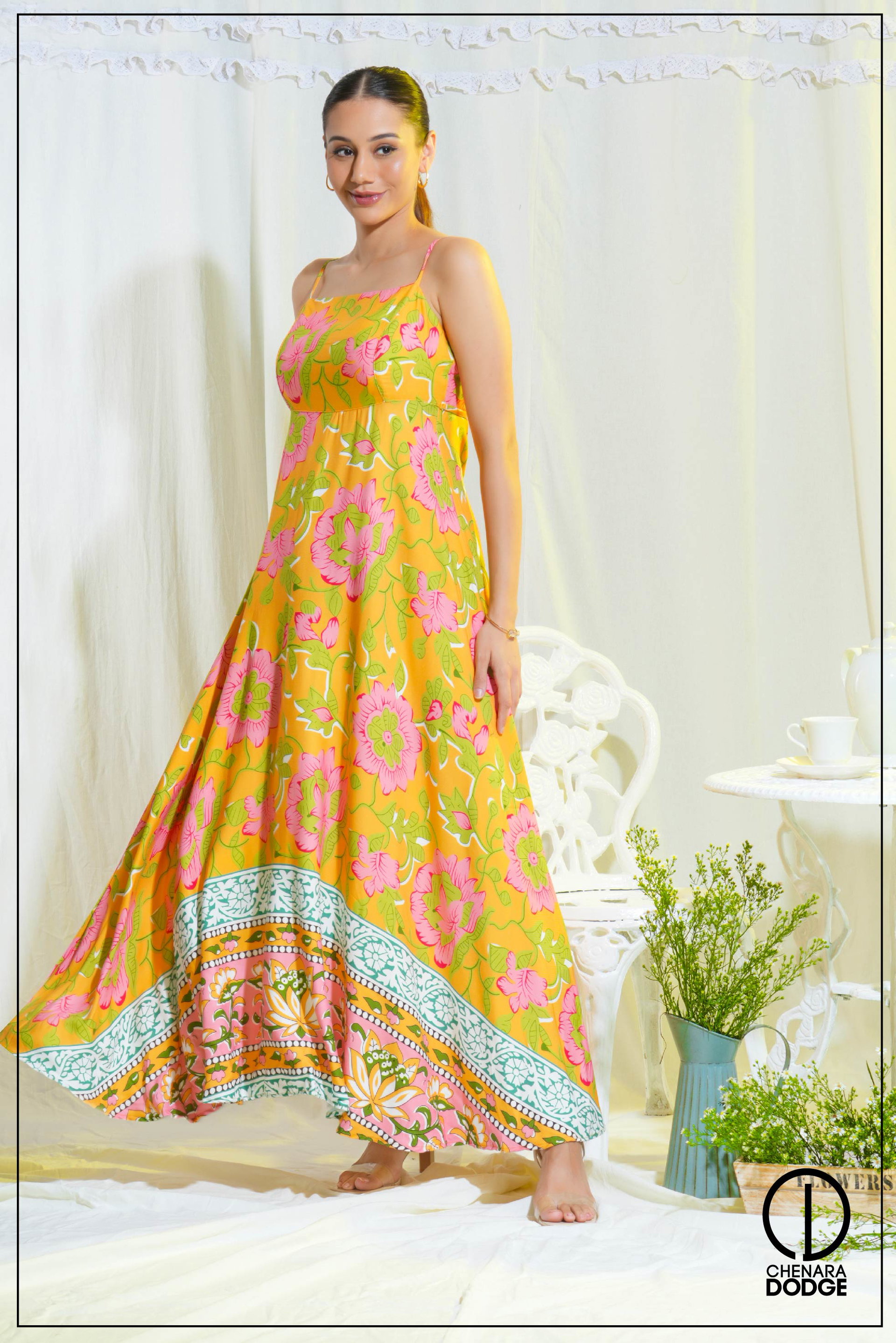 KAYALI STRAP MAXI DRESS