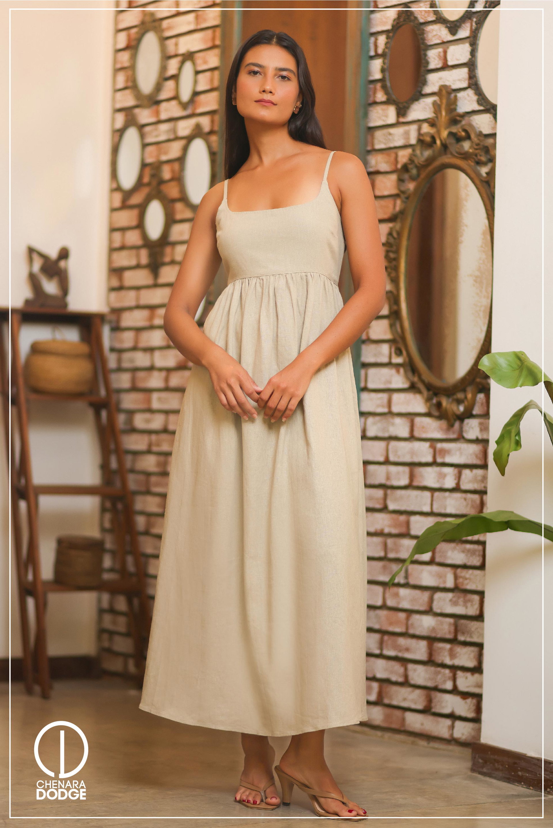 KIYOKO STRAPPY MAXI DRESS