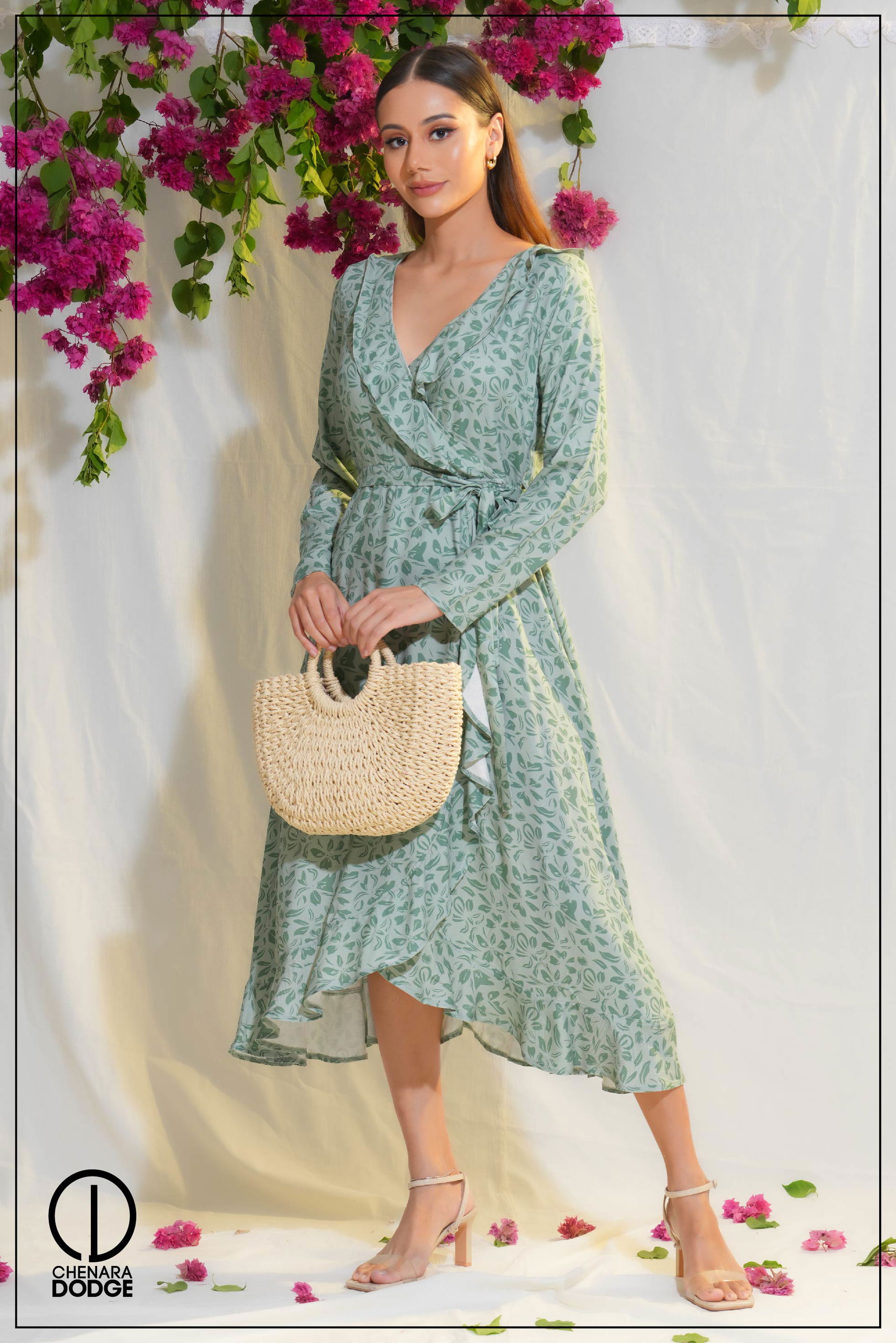 Green-printed.