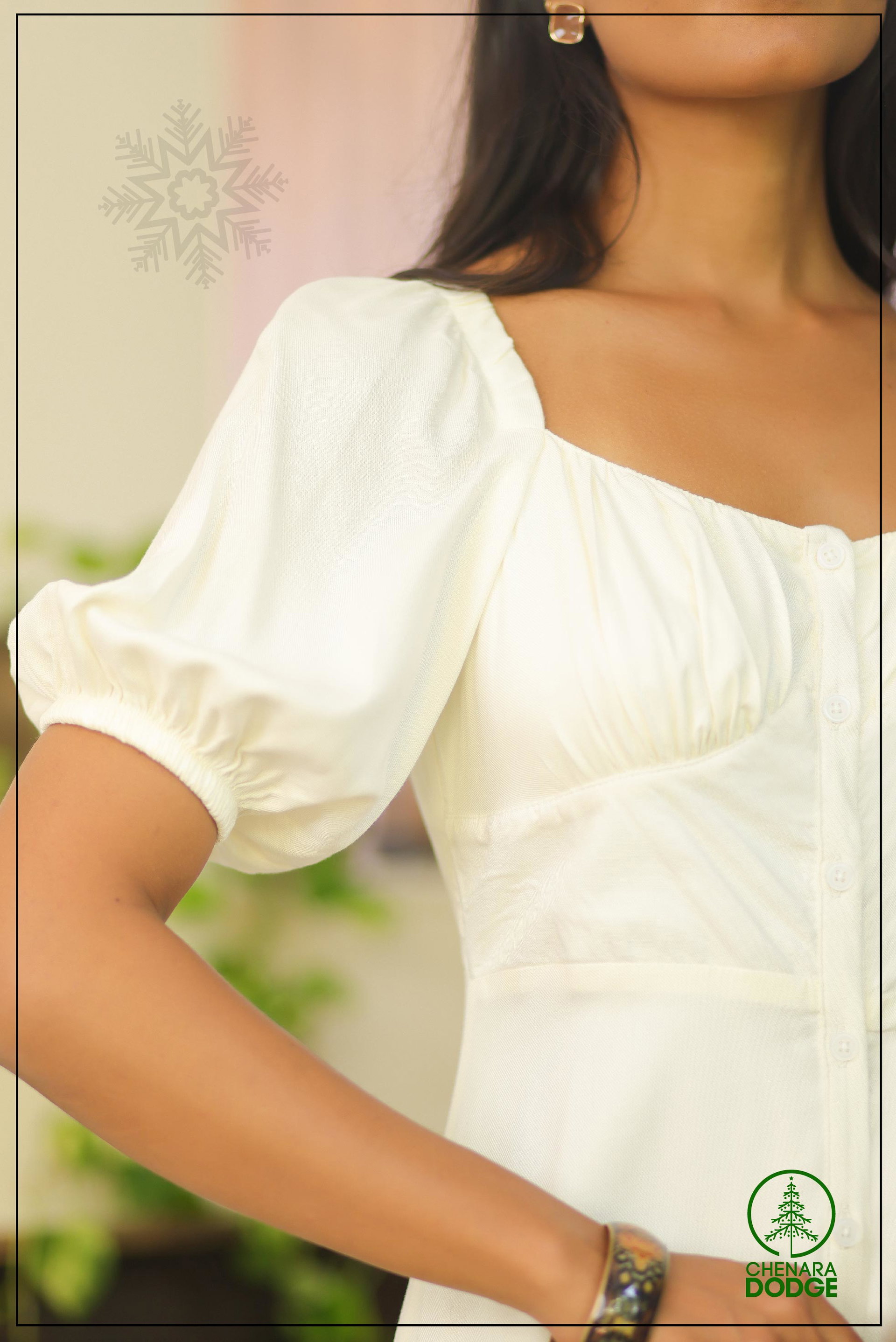 LAYLA PUFF SLEEVE MAXI DRESS