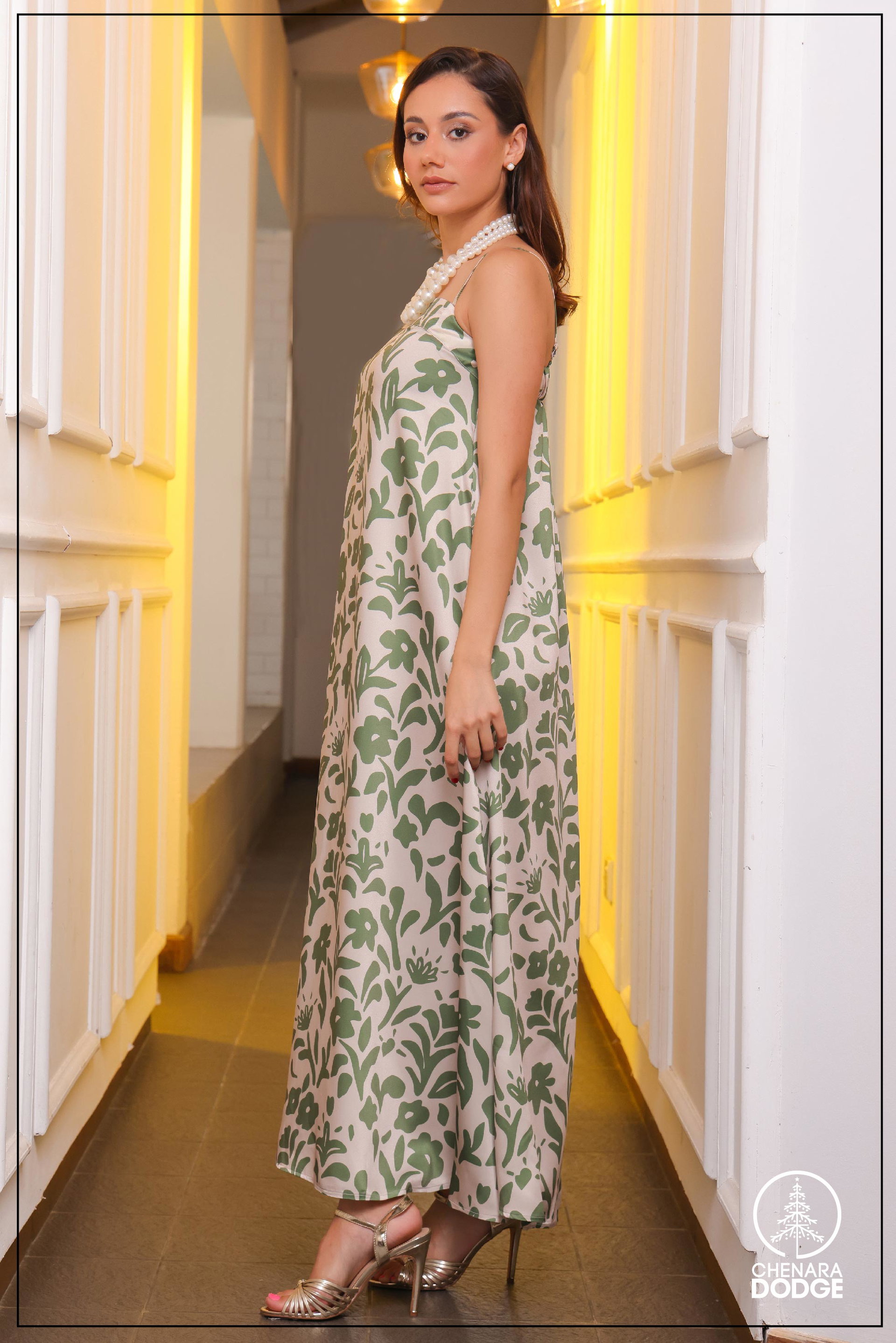 LAYLA STRAP MAXI DRESS