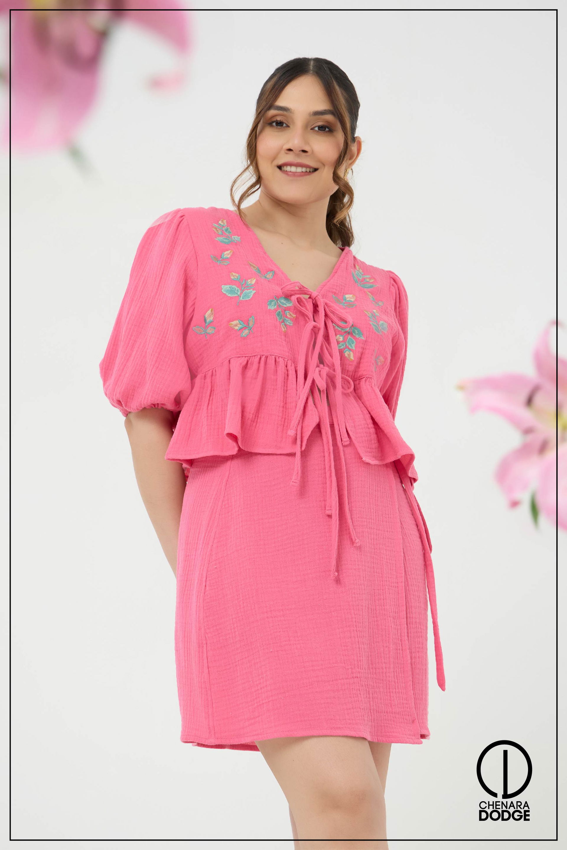 LILIA WRAP MINI SKIRT