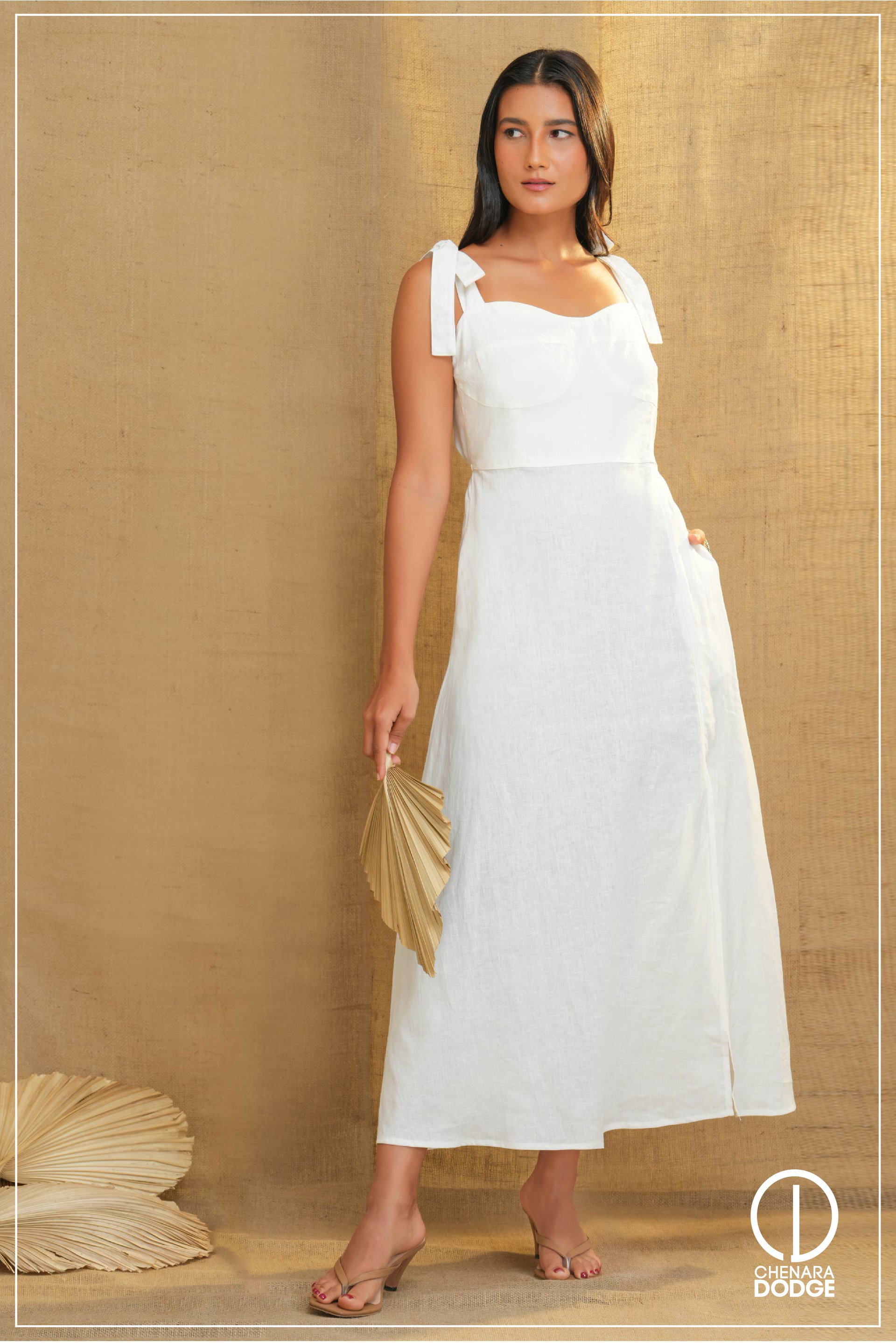 LIYA FRONT SLIT MAXI DRESS