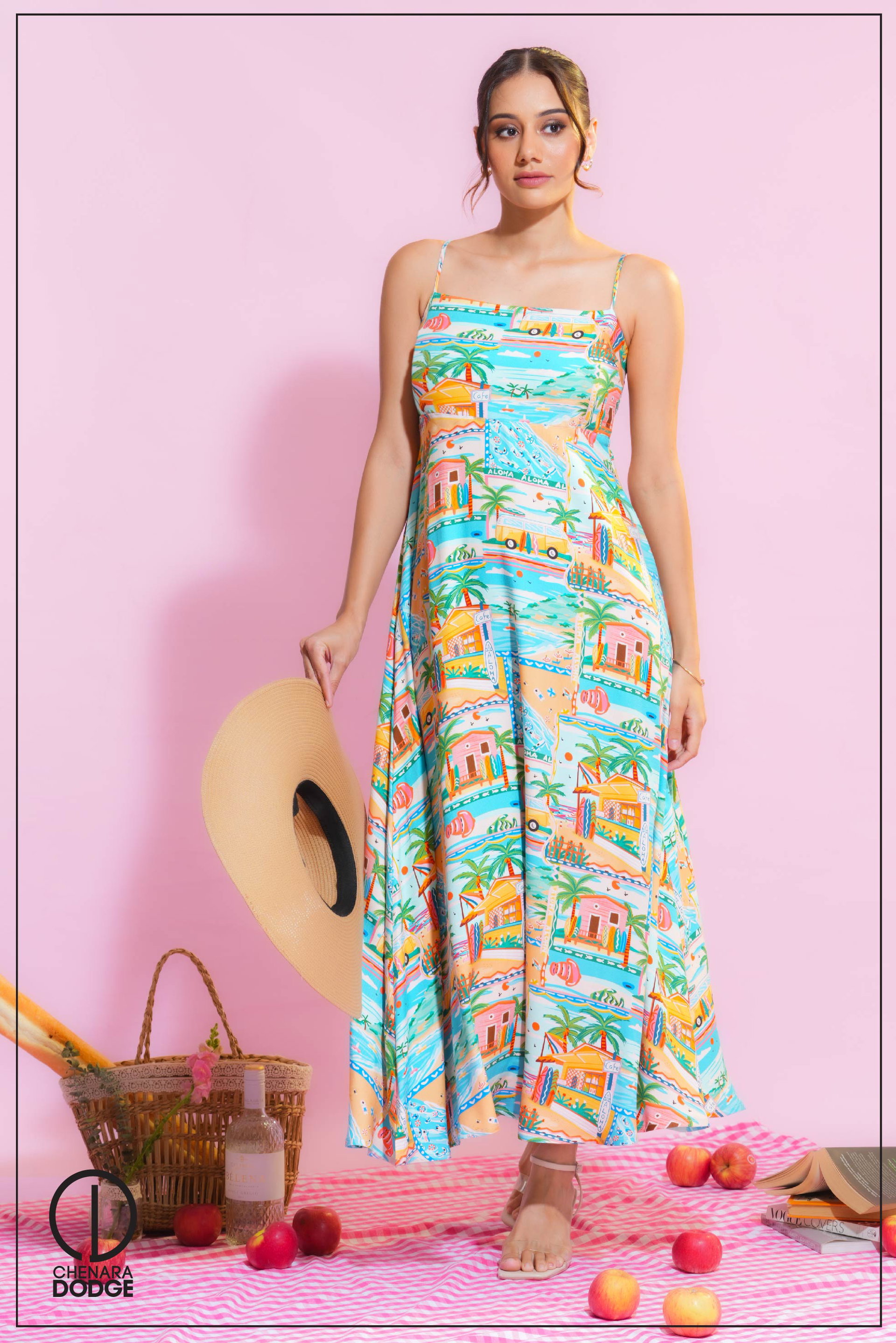 LUCY STRAPPY MAXI DRESS