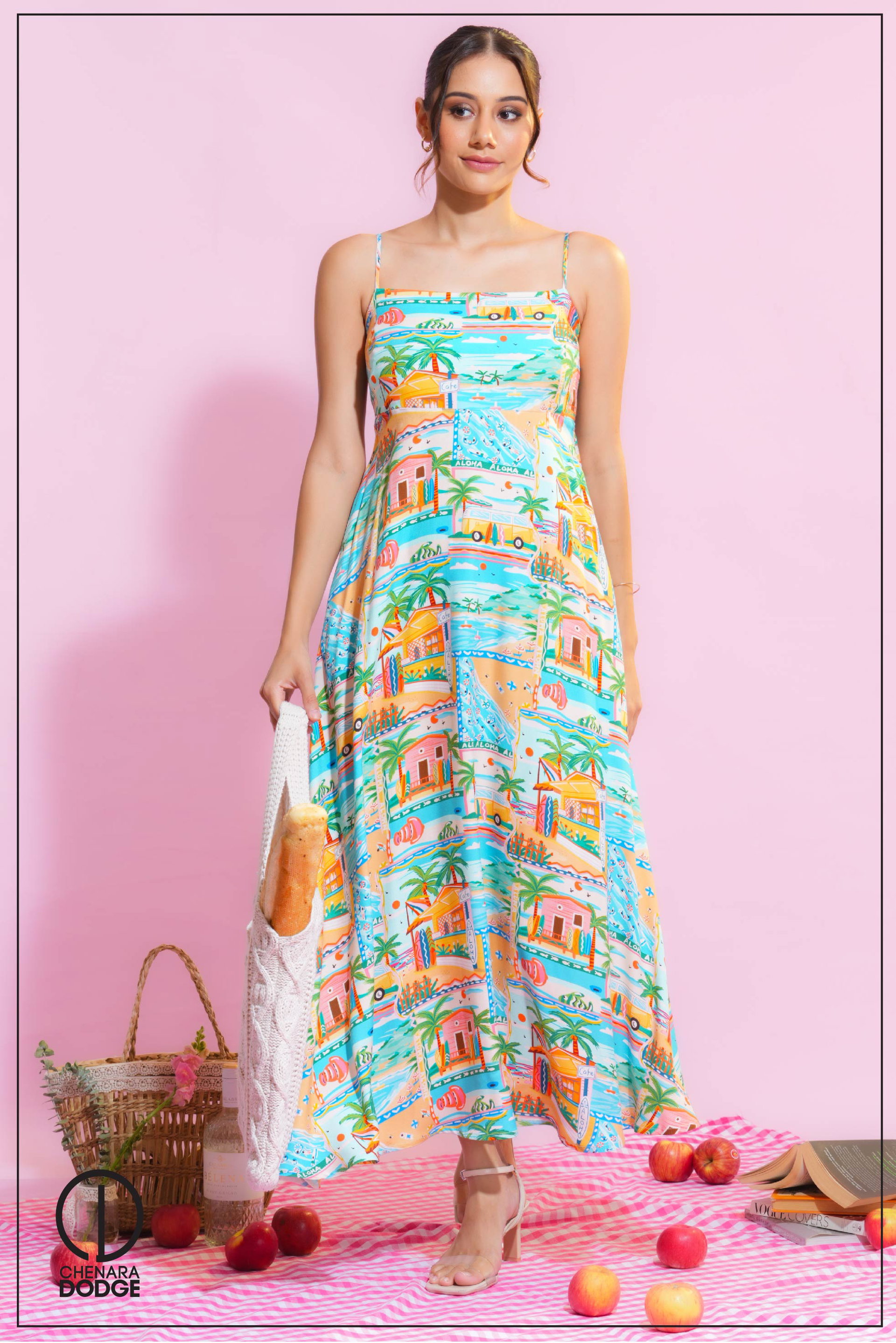 LUCY STRAPPY MAXI DRESS