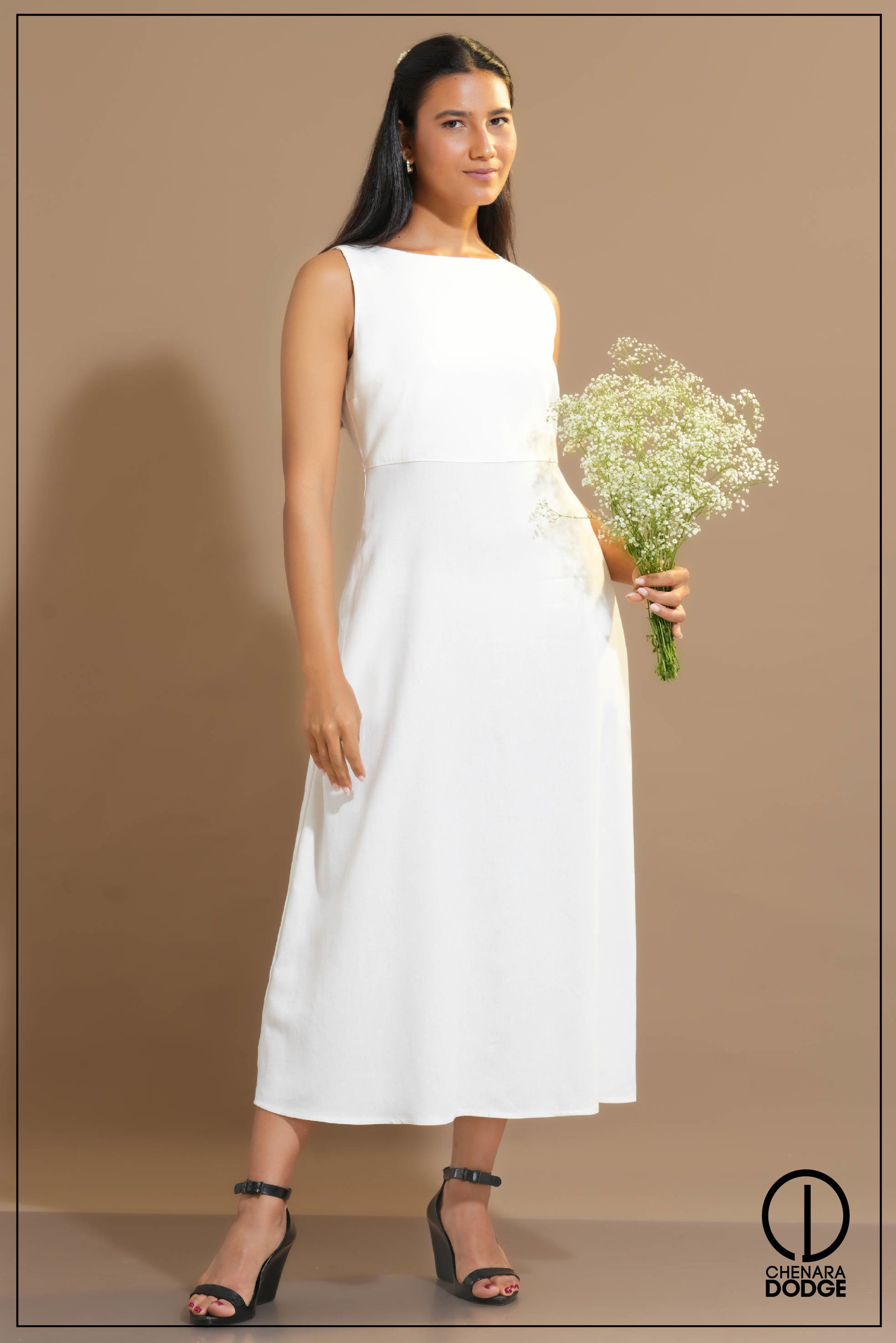 LUNA MIDI DRESS