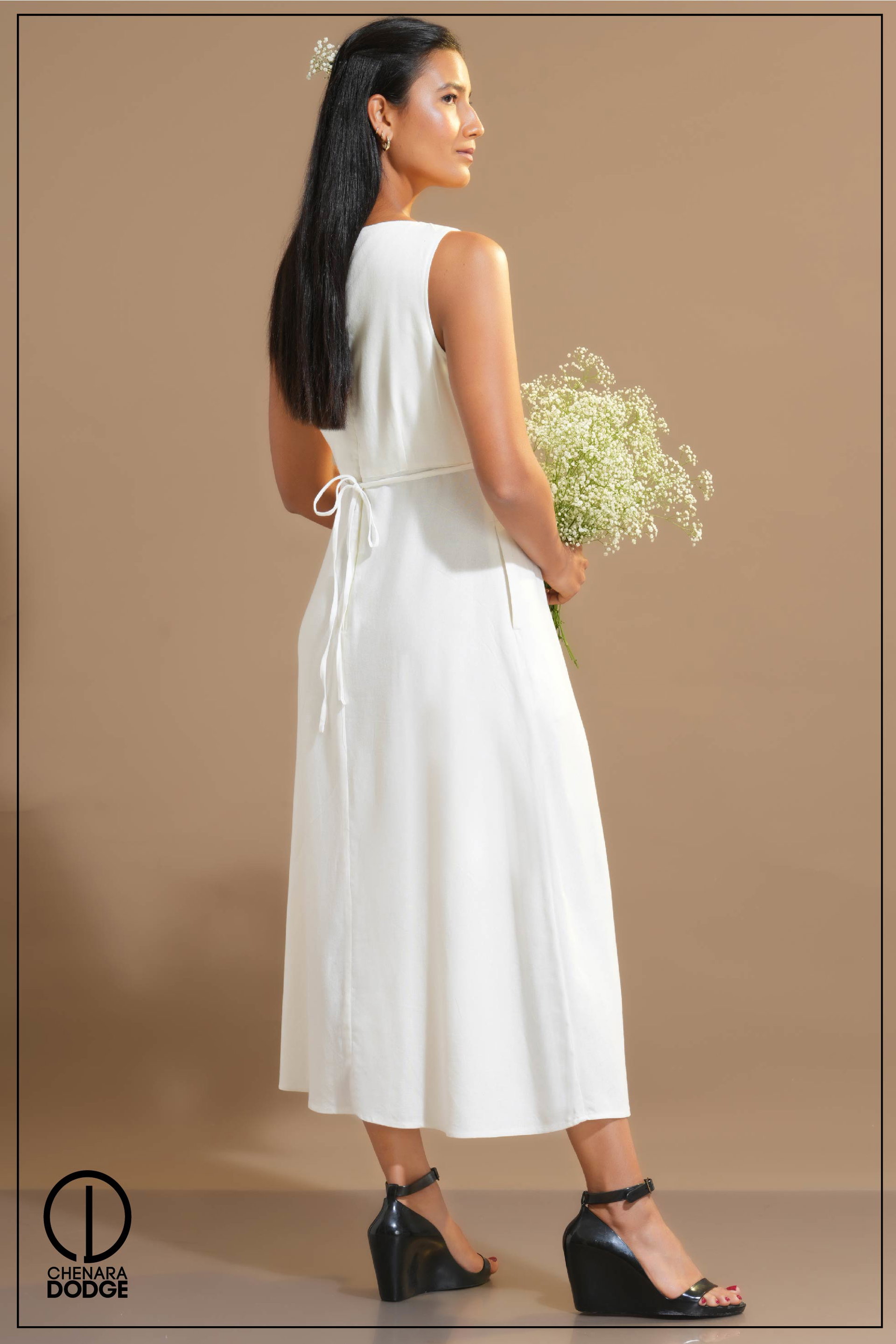 LUNA MIDI DRESS