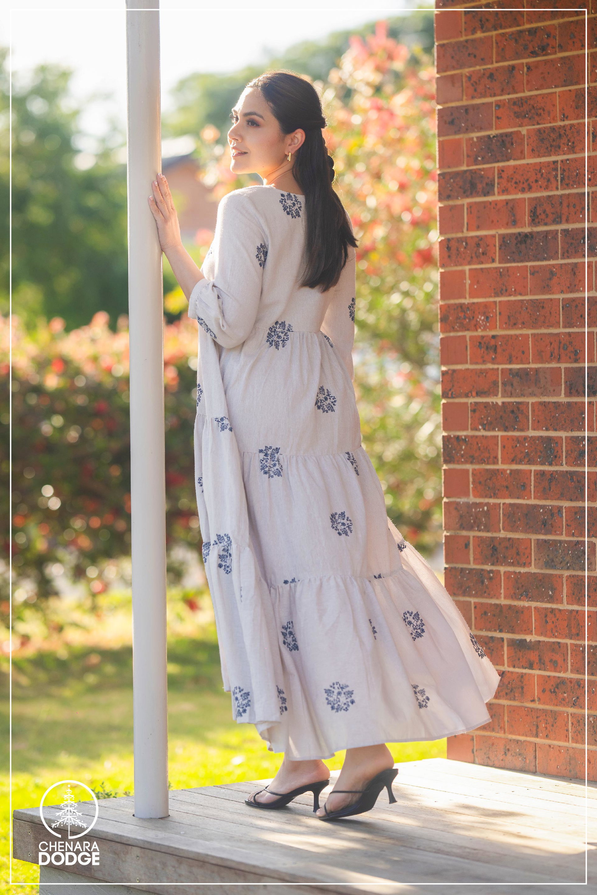 MOLLY TIERED MAXI DRESS
