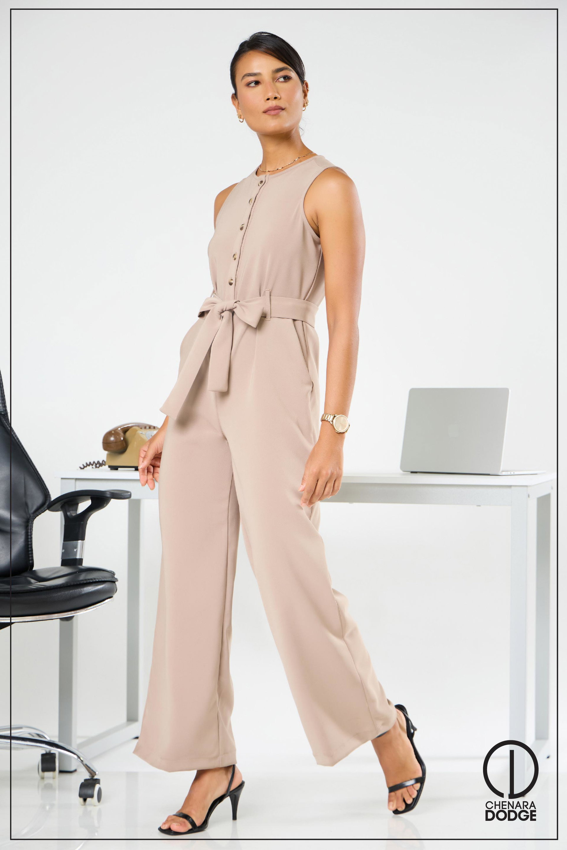 MONICA TIE-UP JUMPSUIT