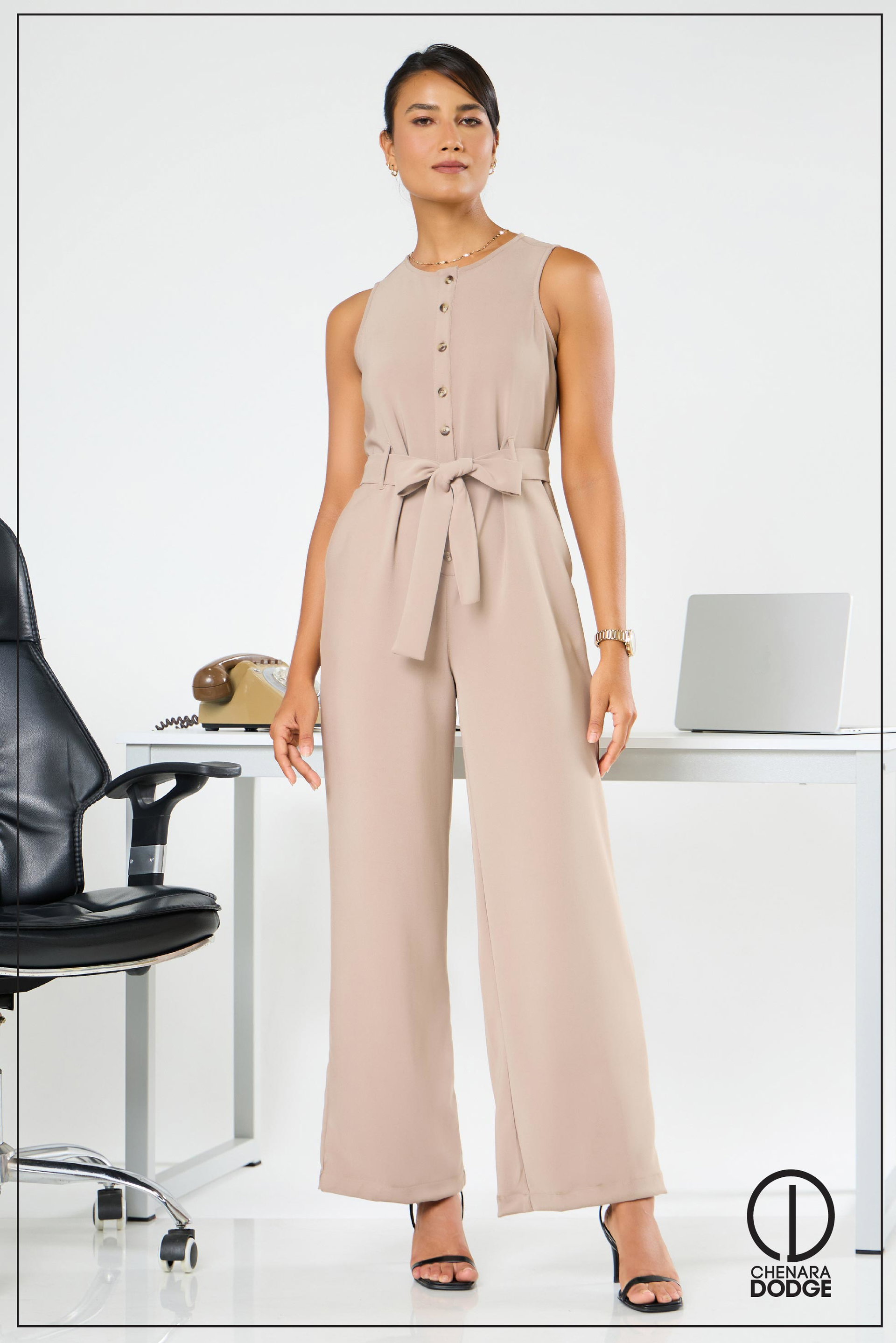 MONICA TIE-UP JUMPSUIT