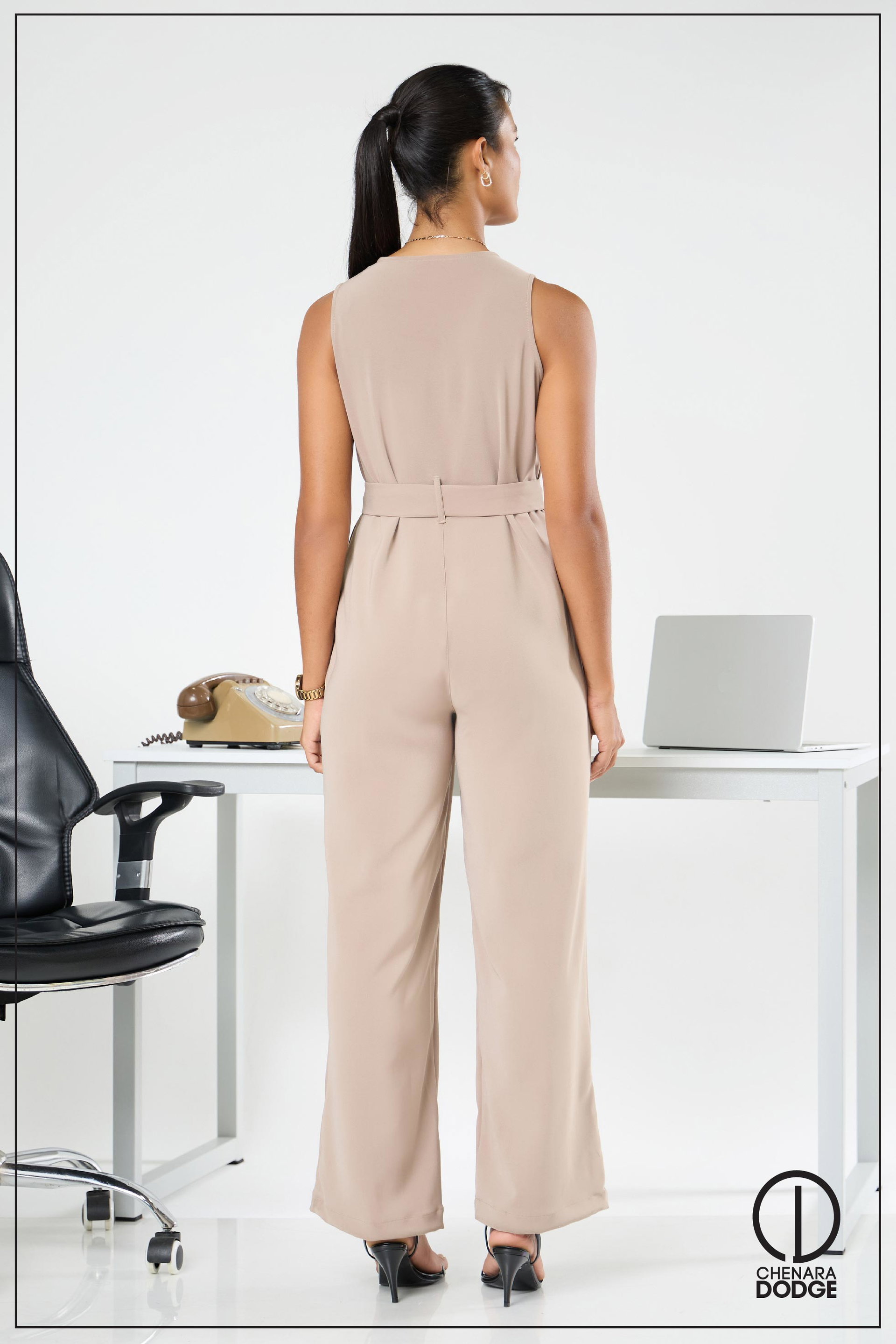MONICA TIE-UP JUMPSUIT