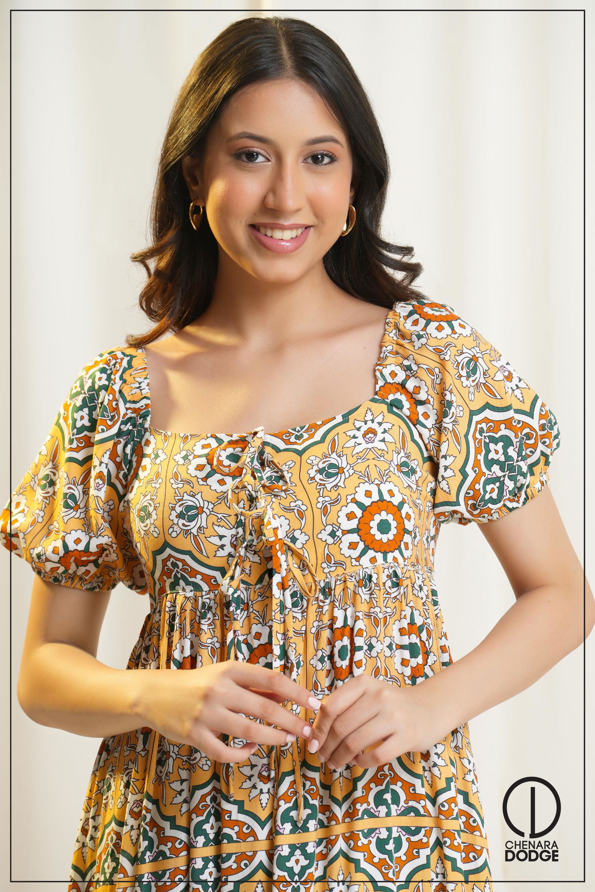 Light Mustard - Printed