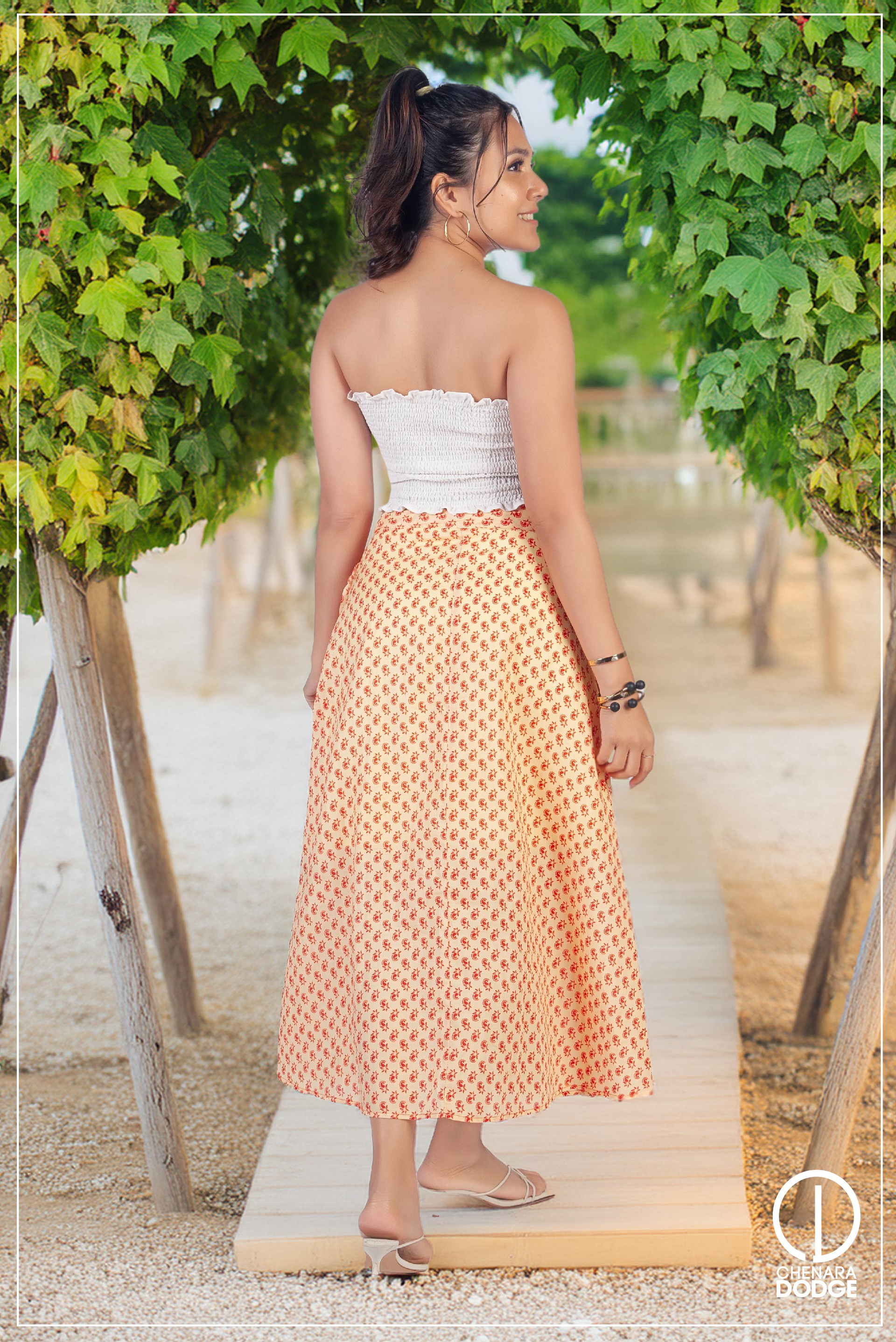 NORA WRAP AROUND SKIRT