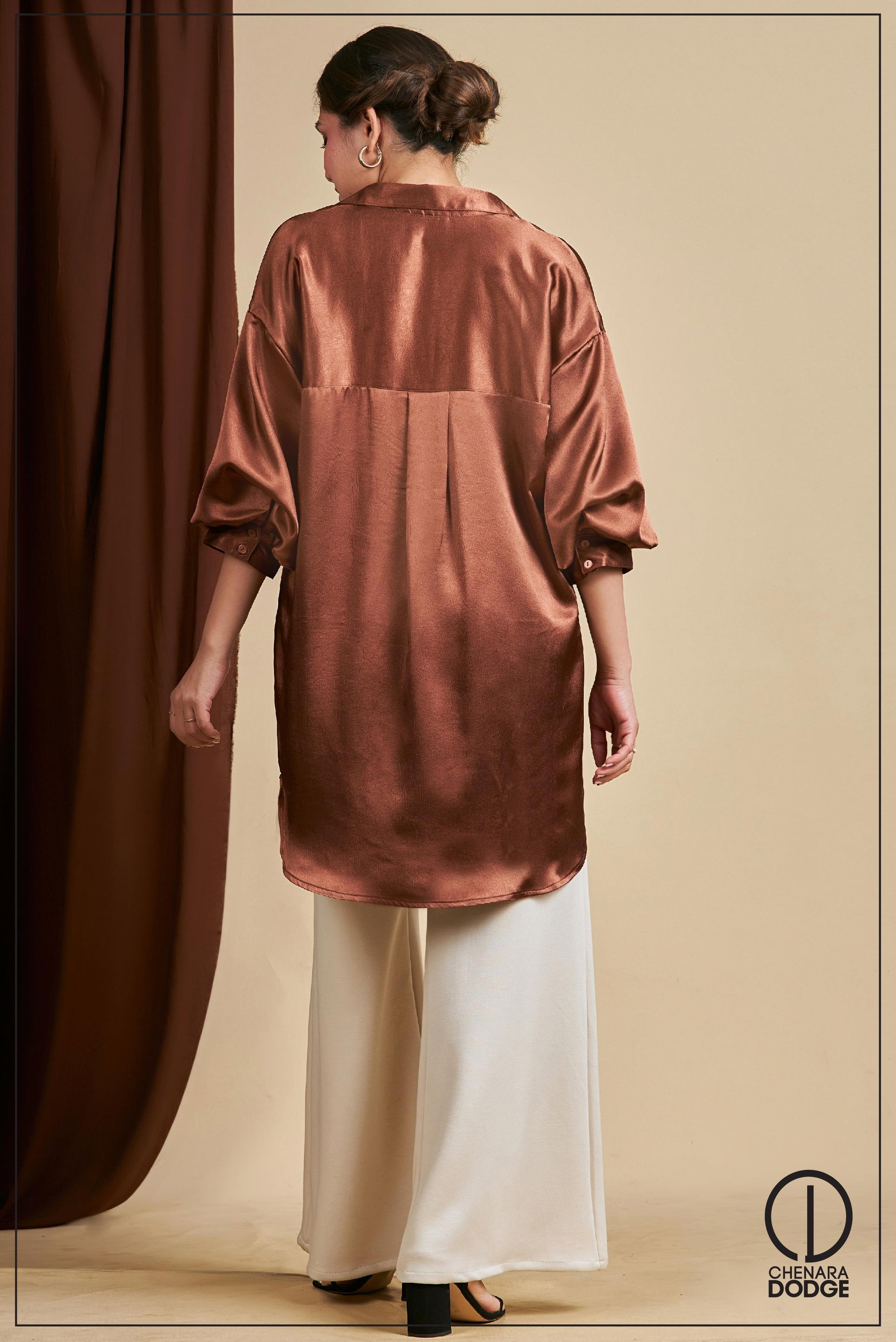 OLIVIA EMBROIDERED SHIRT