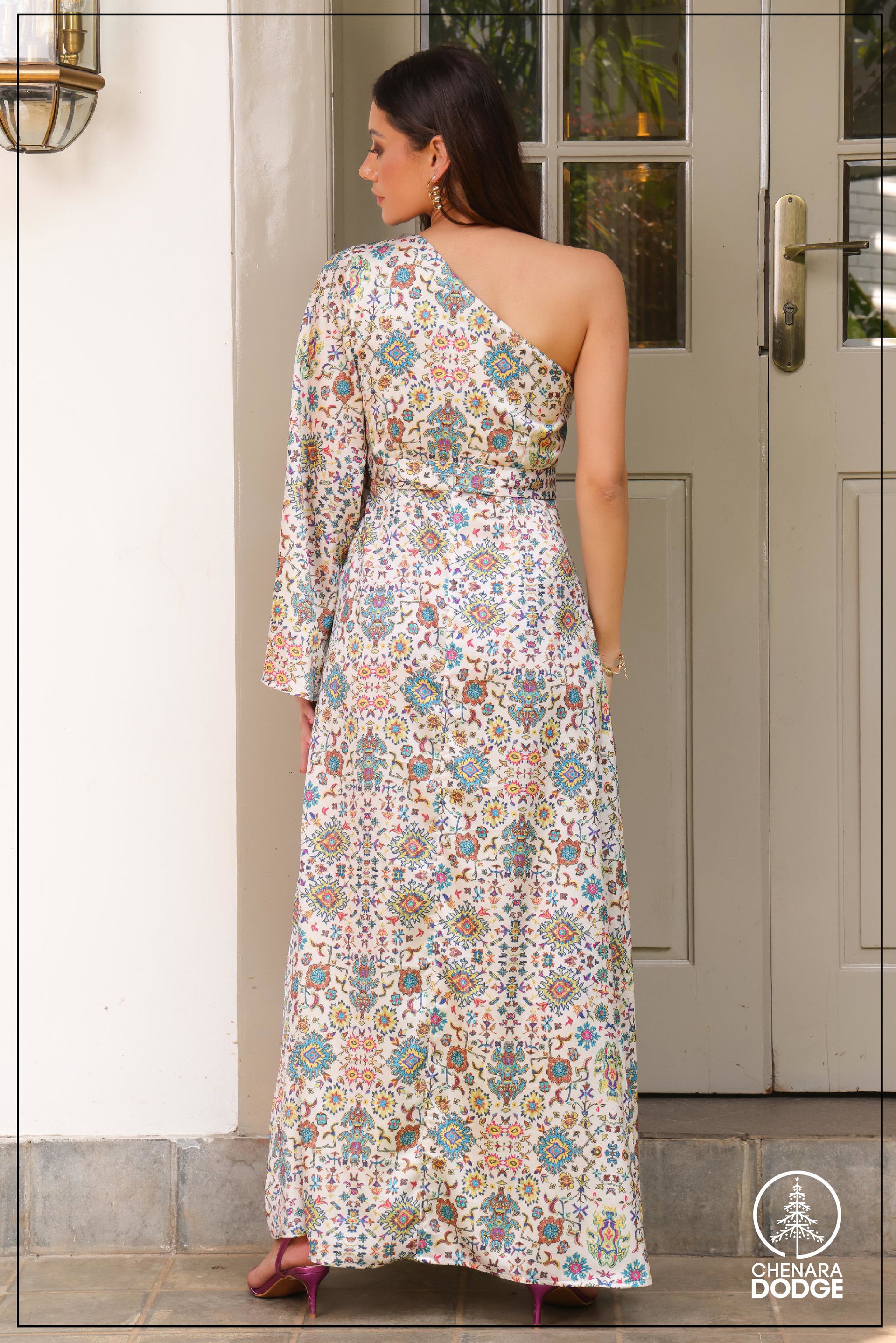 ORLA ONE SHOULDER MAXI DRESS