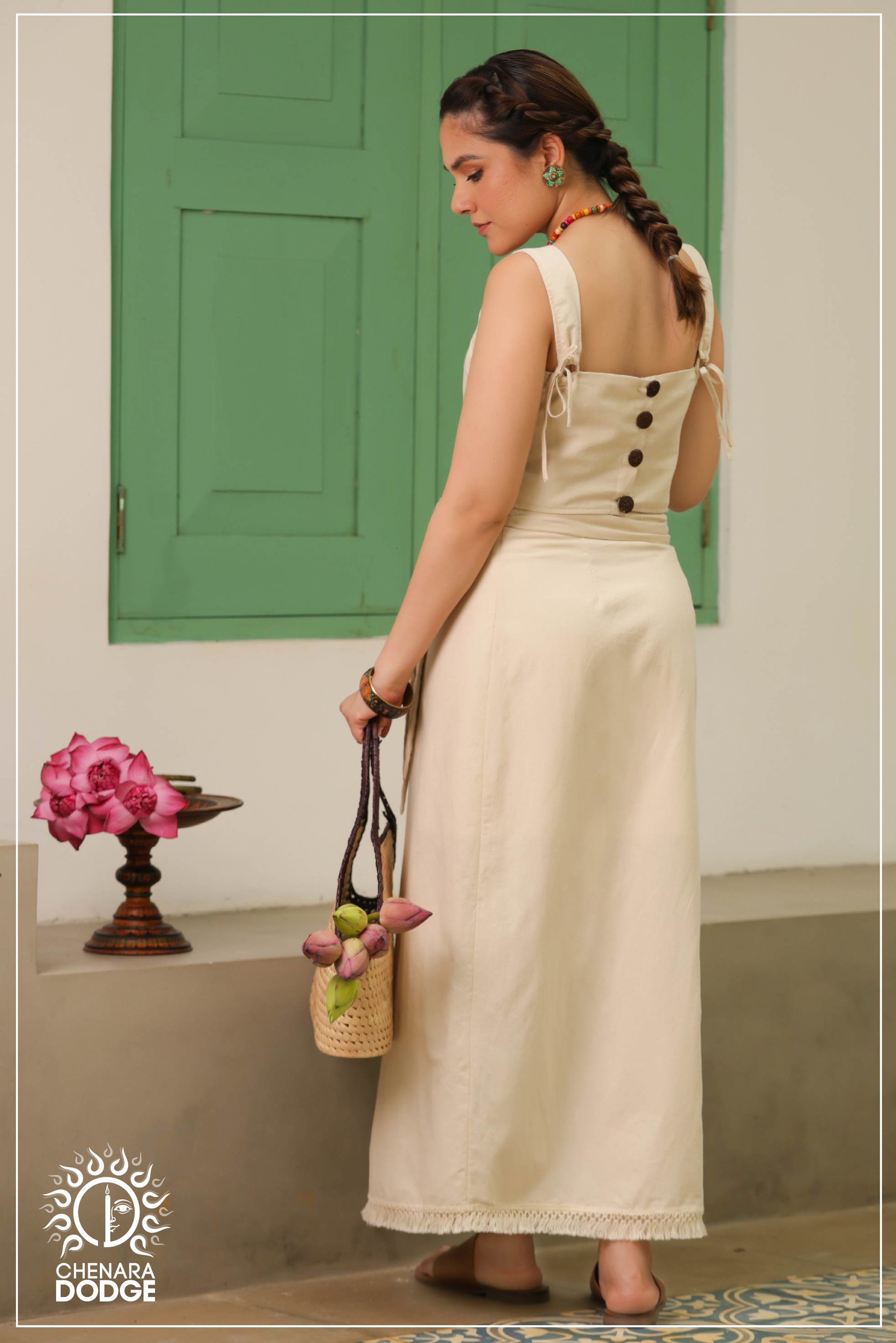 RADHYA TWO PIECE LUNGI SET