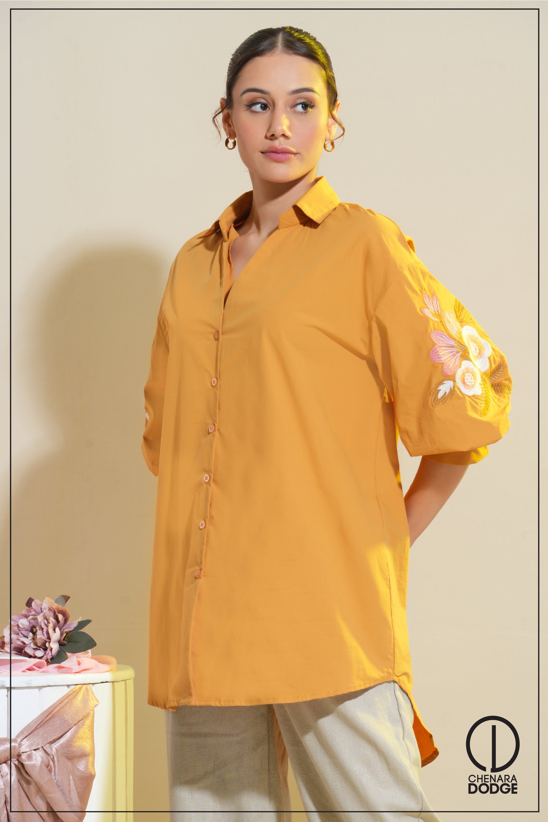 RIA EMBROIDERED SHIRT