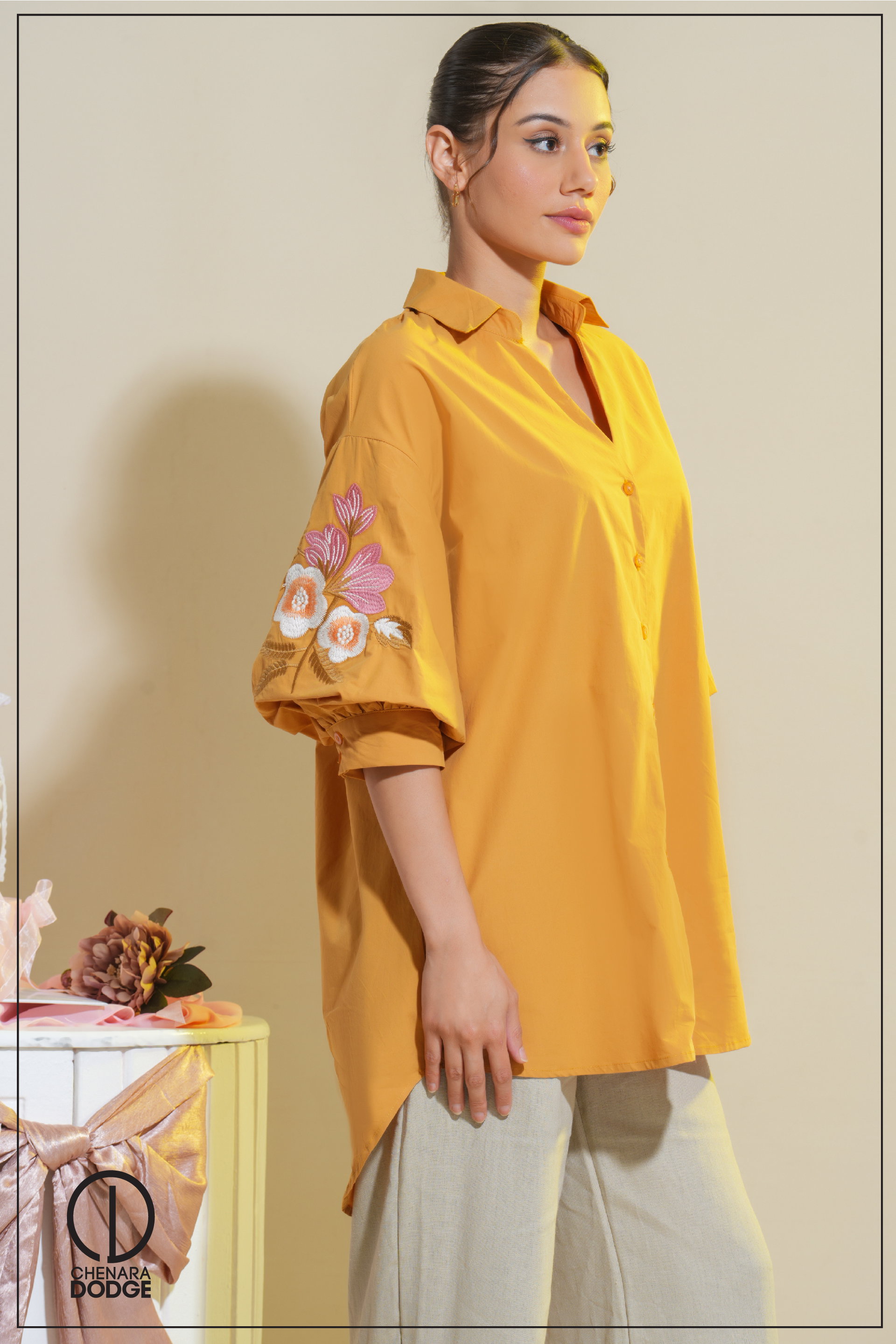 RIA EMBROIDERED SHIRT