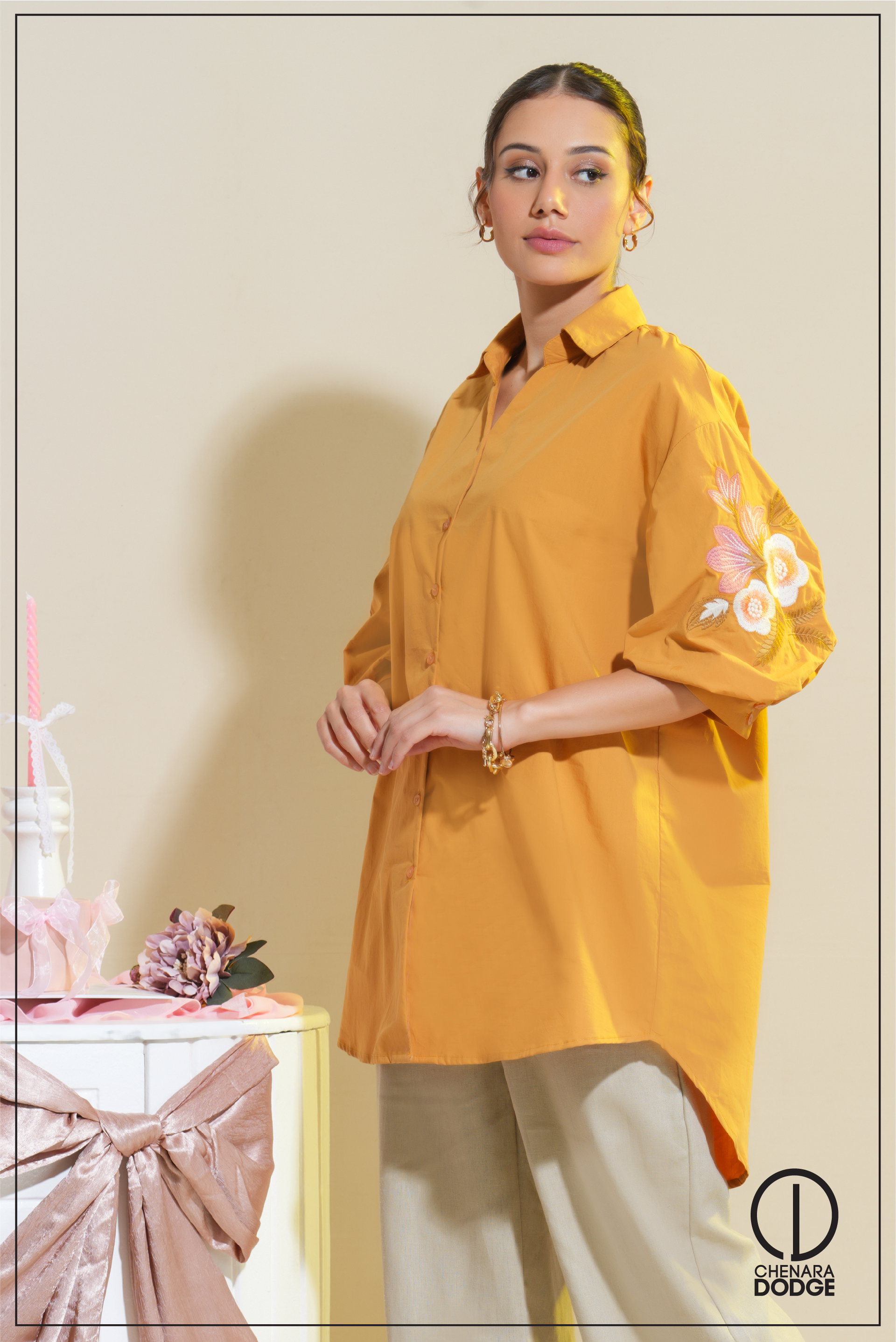 RIA EMBROIDERED SHIRT