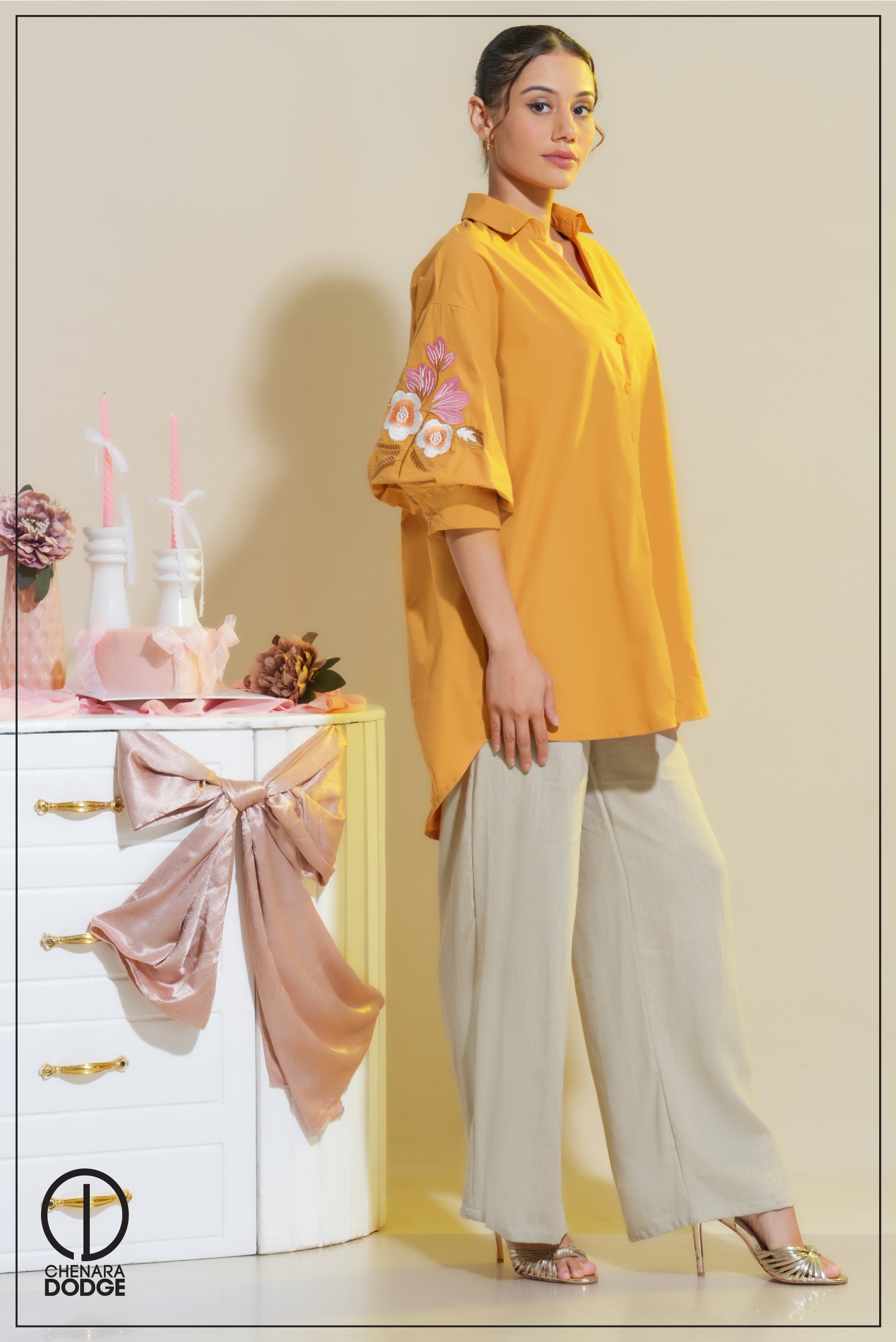 RIA EMBROIDERED SHIRT