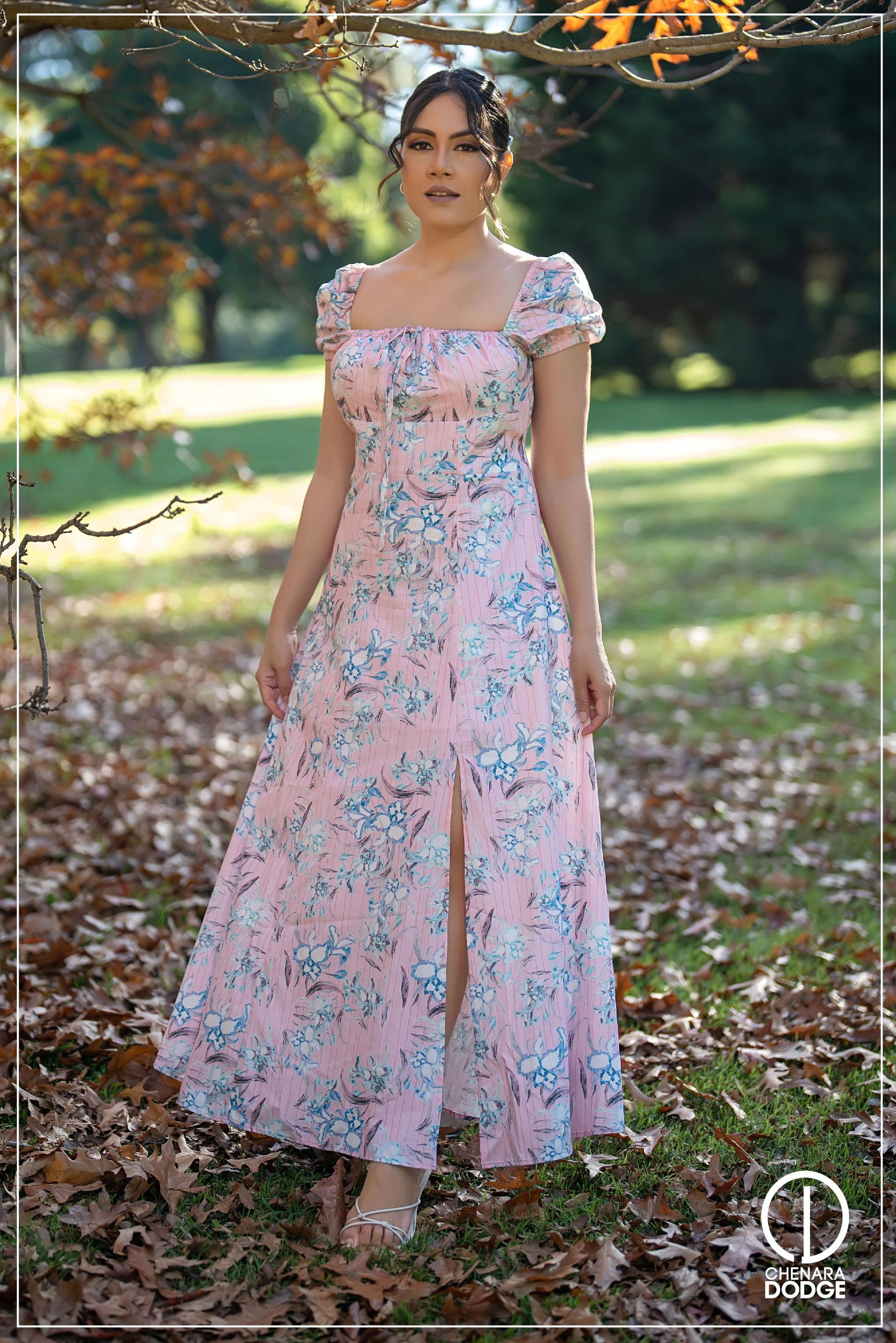 SADIE SQUARE NECK MAXI DRESS