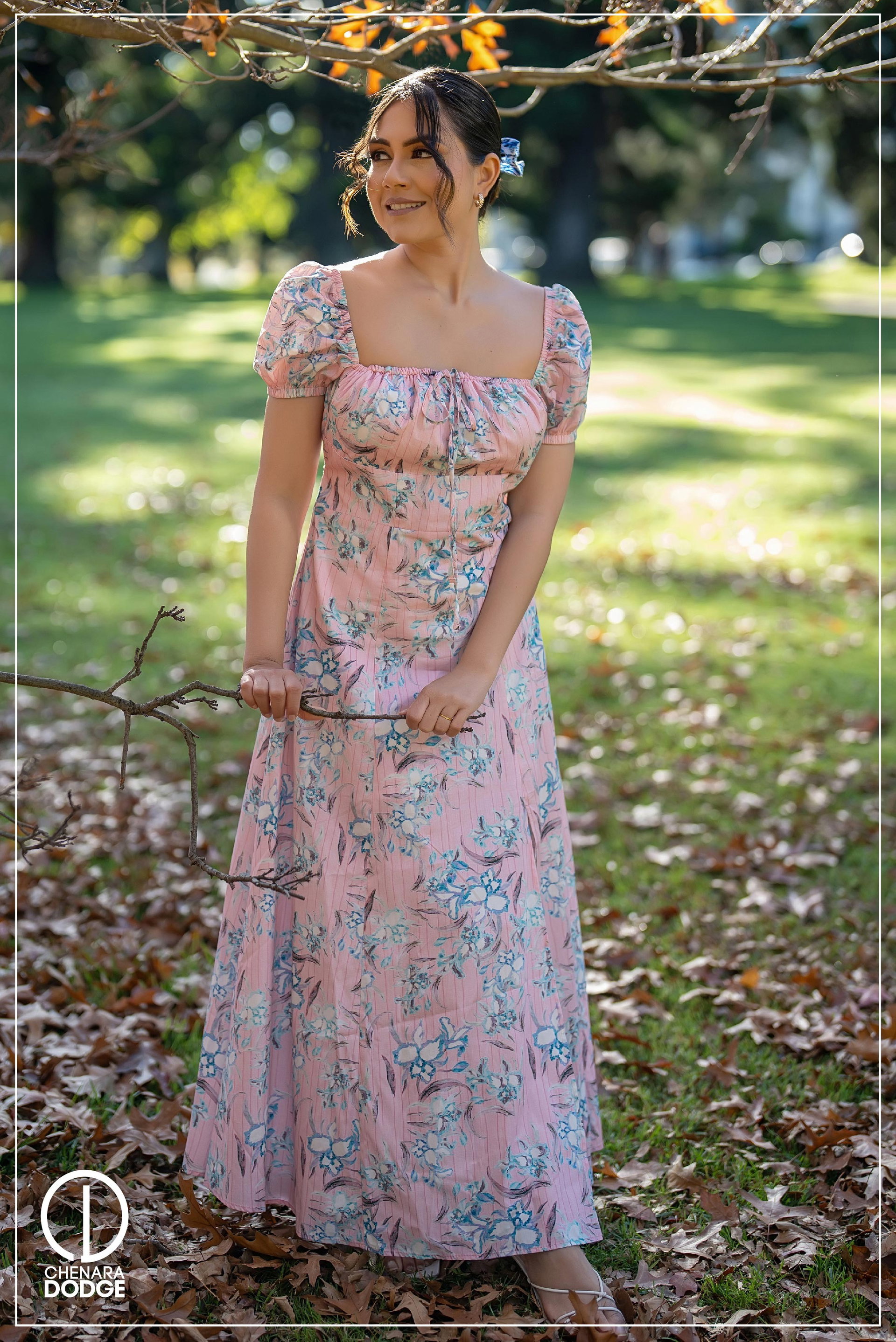 SADIE SQUARE NECK MAXI DRESS