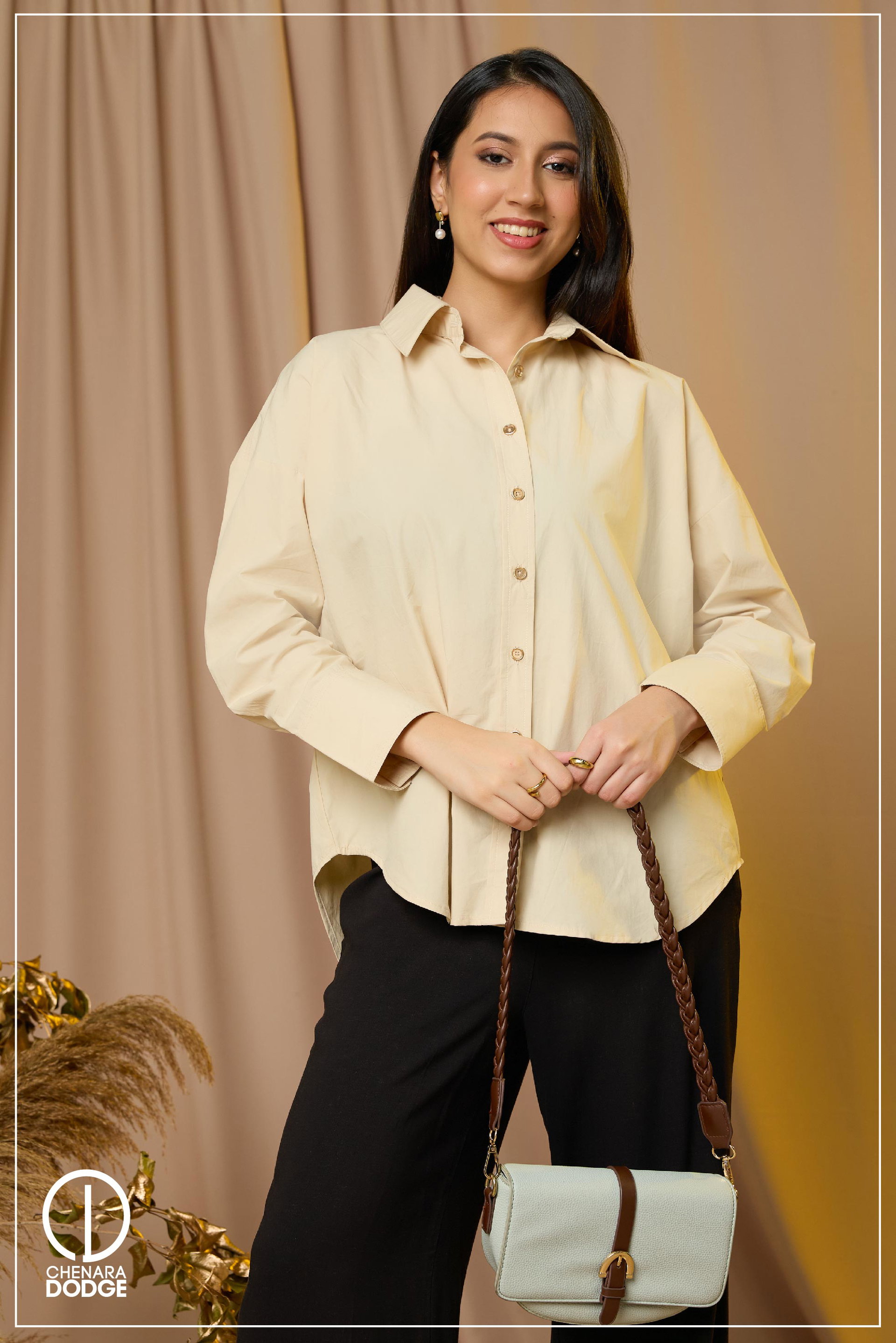 SAGE OVERSIZED SHIRT