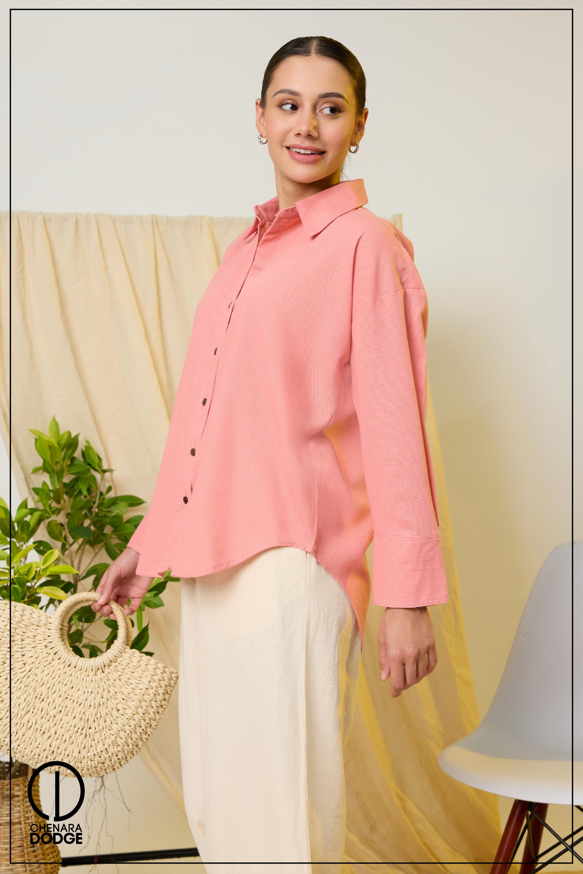 SAGE OVERSIZED SHIRT