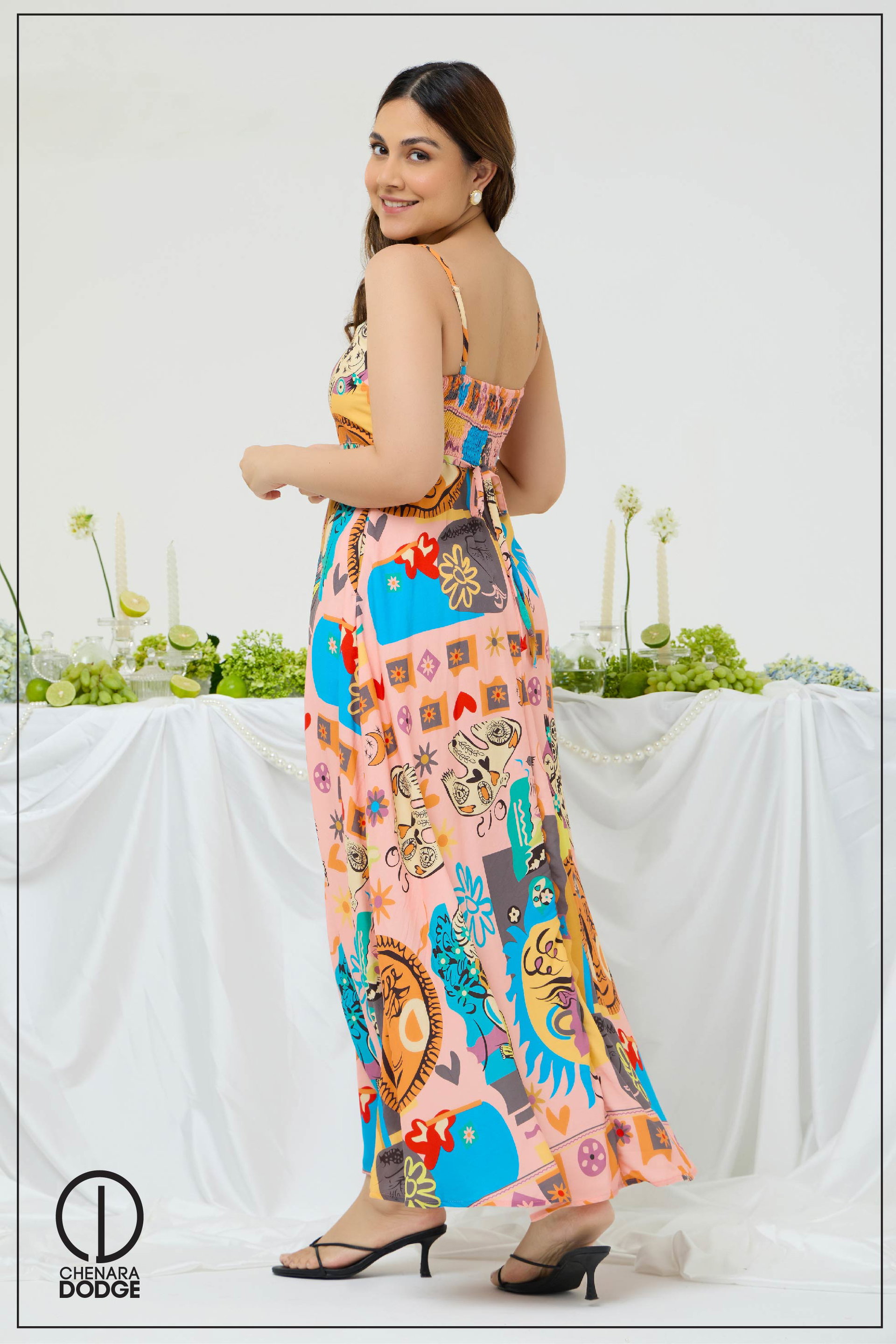 SARA STRAPPY MAXI DRESS