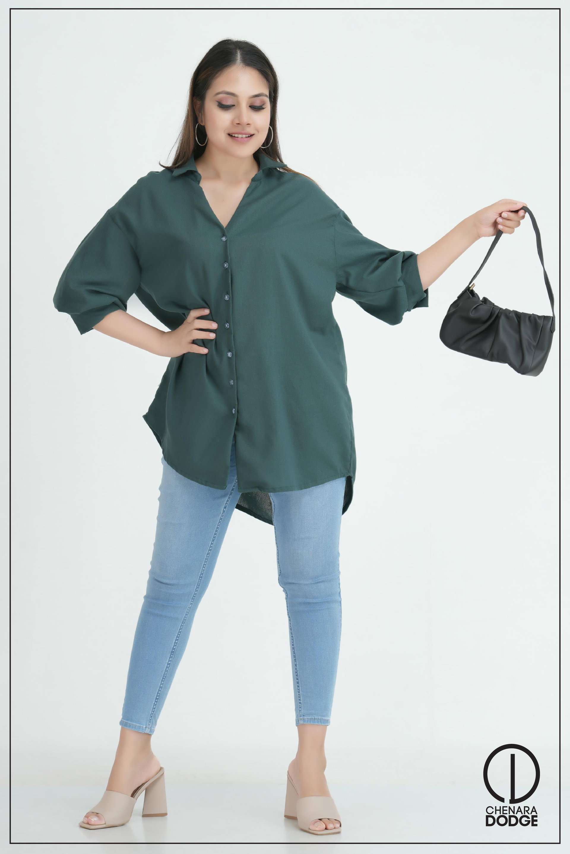 SARAH BUTTONED SHIRT-
