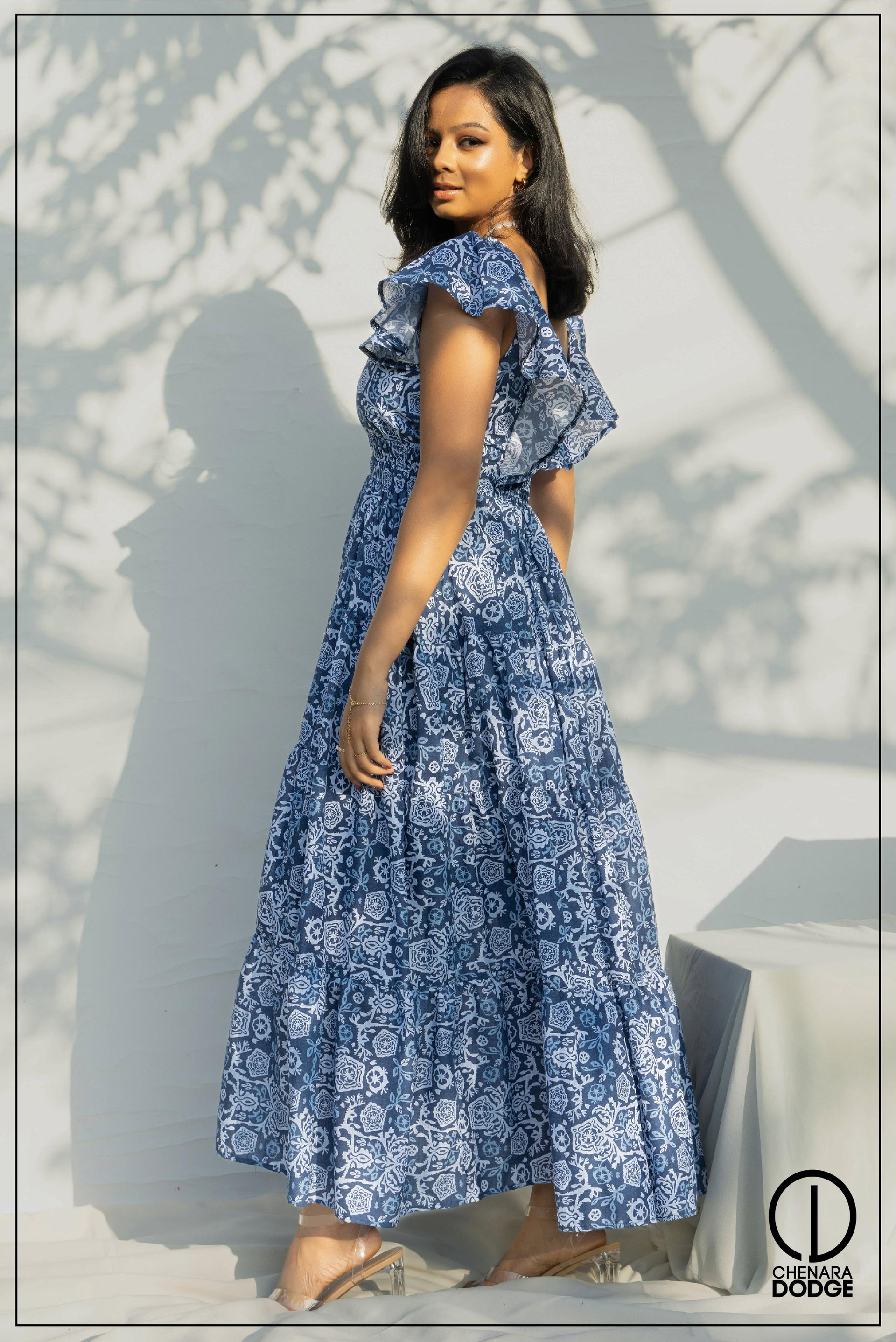 SARAH TIERED MAXI DRESS