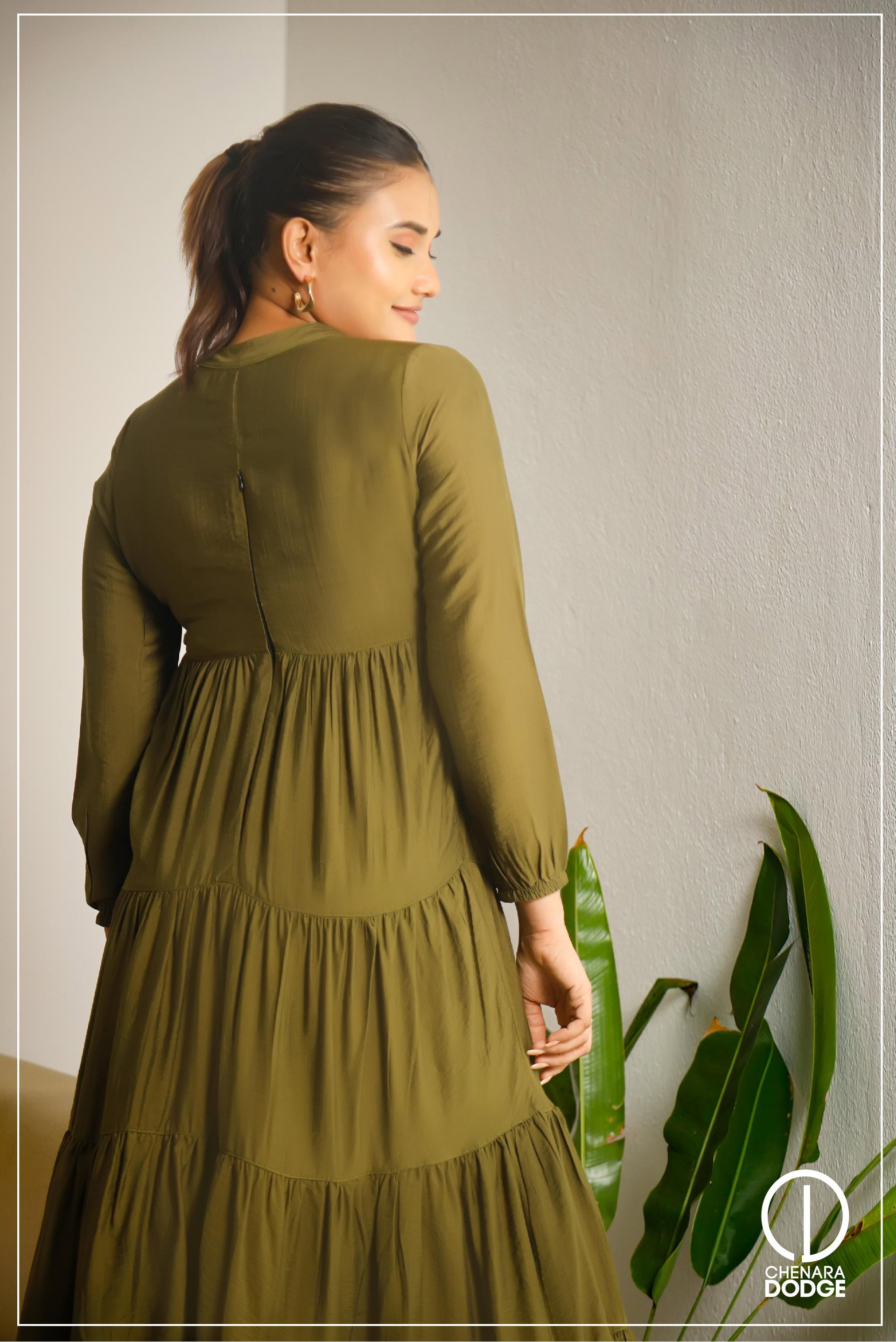 SARAH TIERED MAXI DRESS