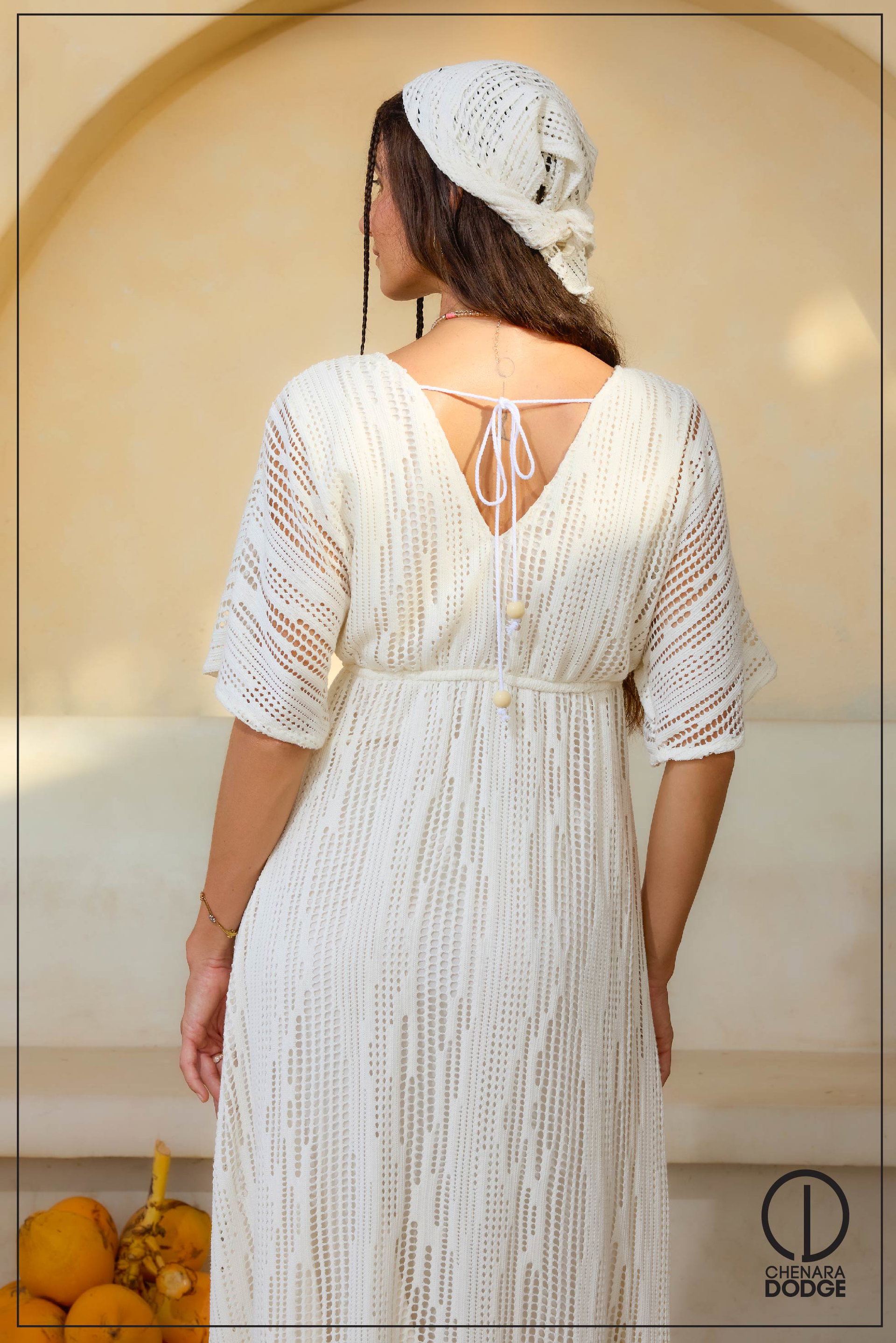 SOLANA V-NECK MAXI DRESS