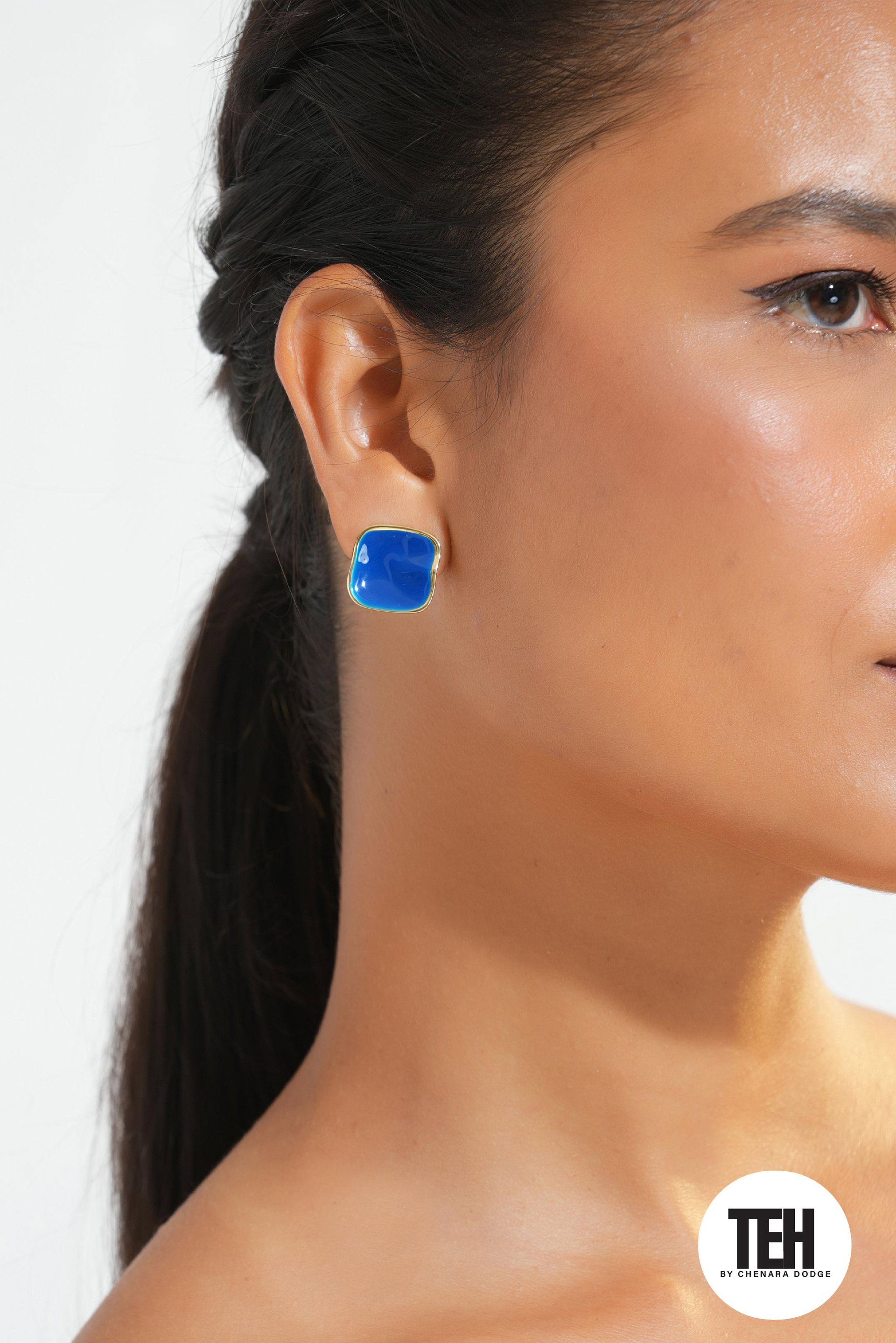 Square Stud Earrings