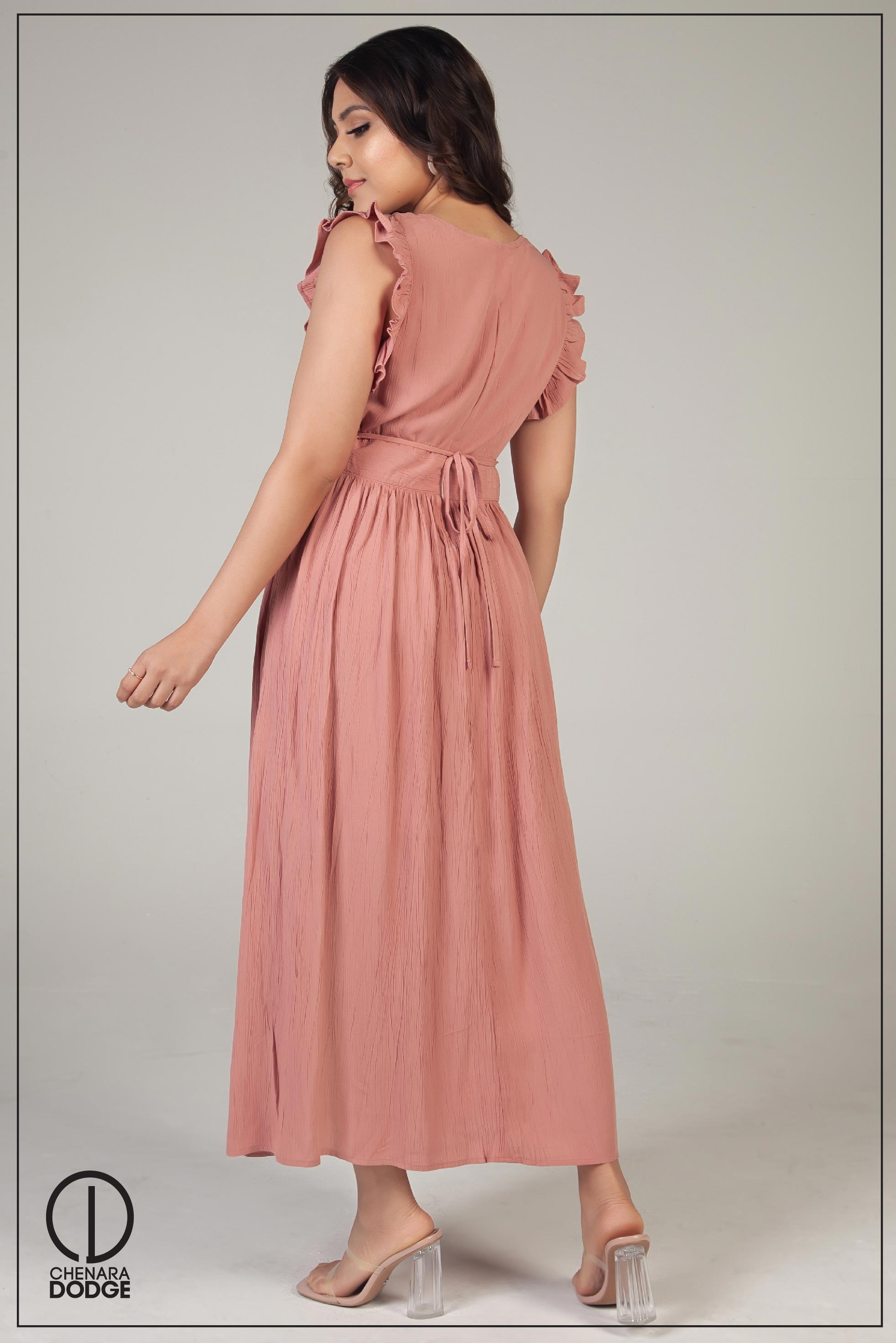 TALIYA EMBROIDERED MAXI DRESS