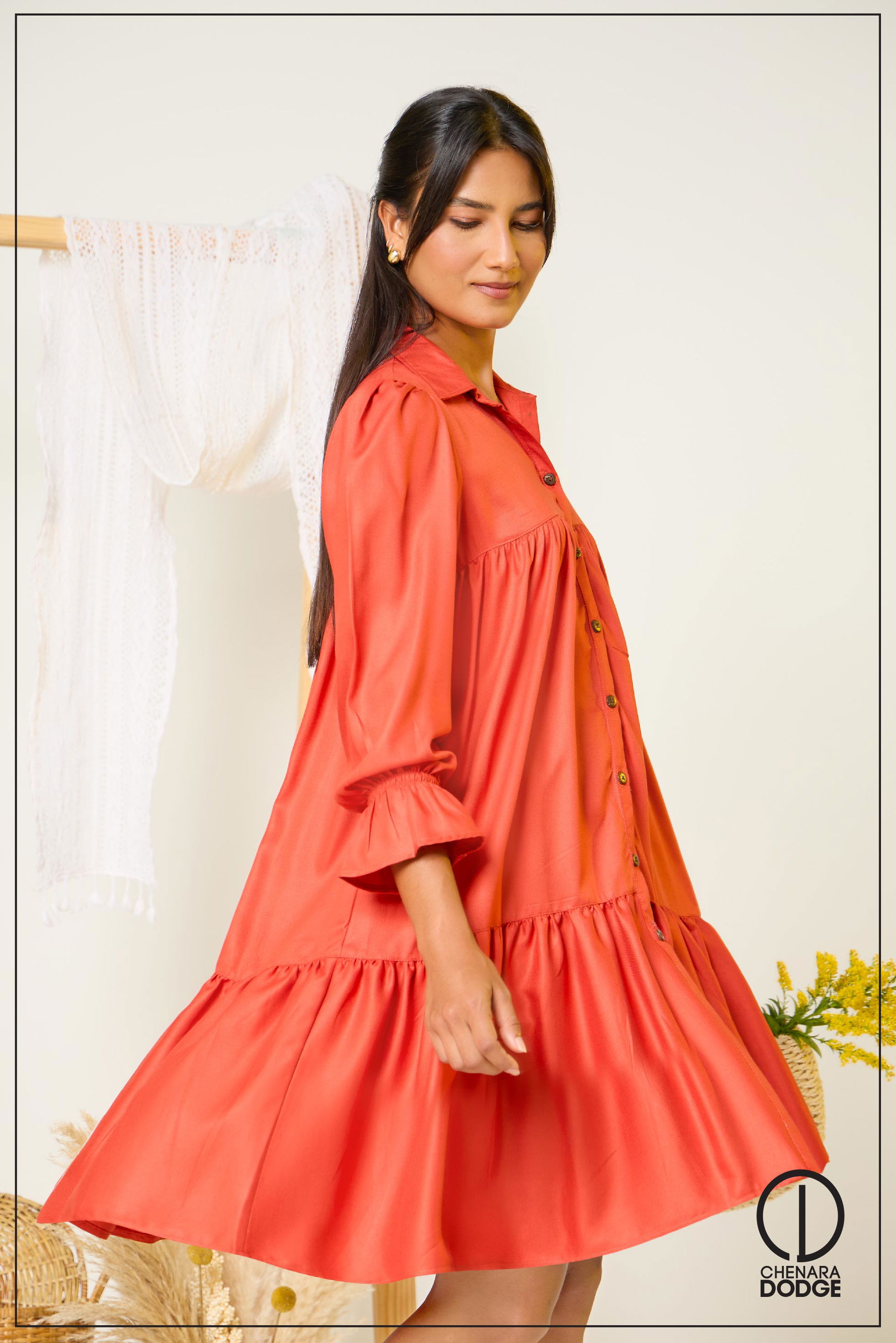 Plain Burnt Orange