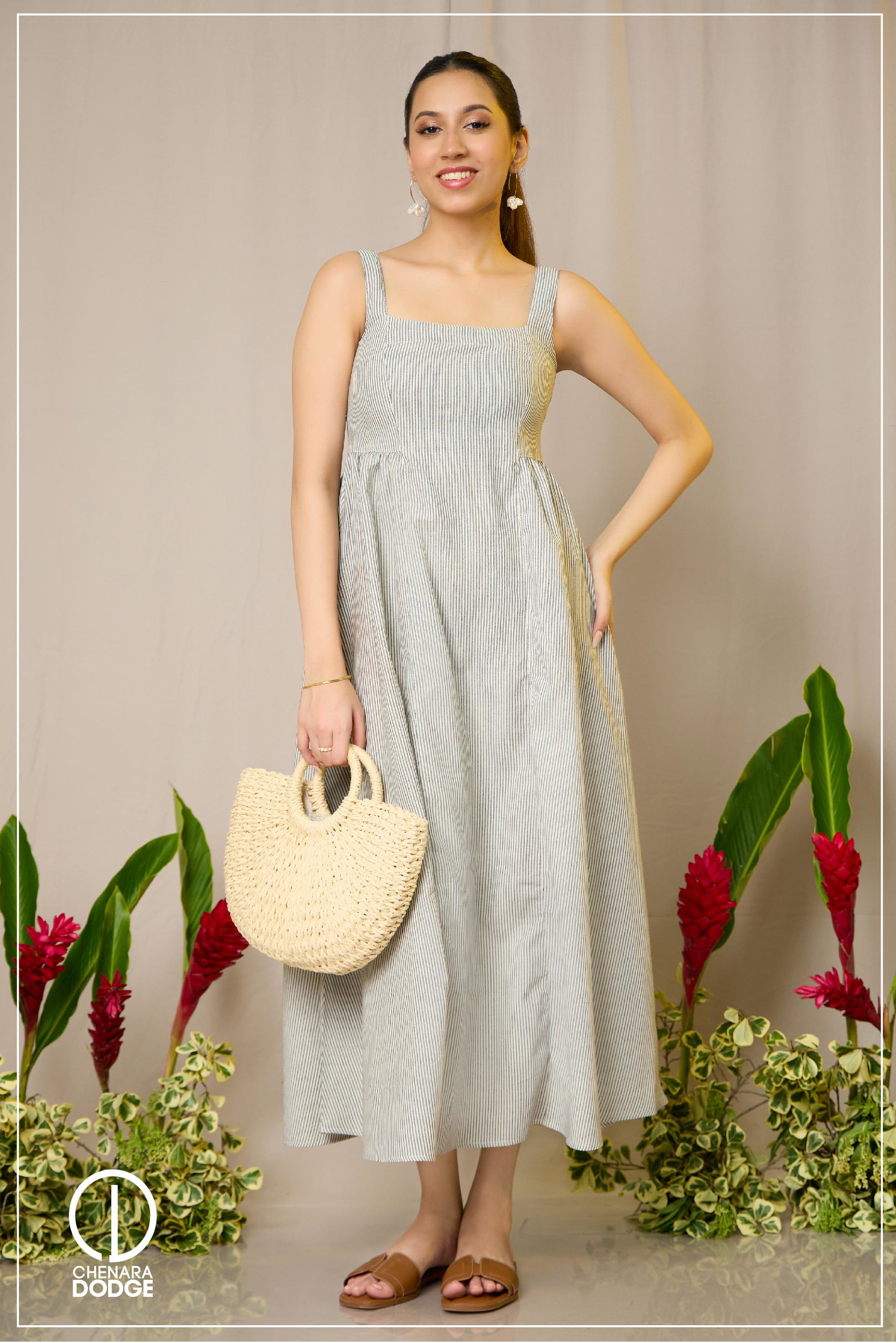 VERONICA STRAP MAXI DRESS