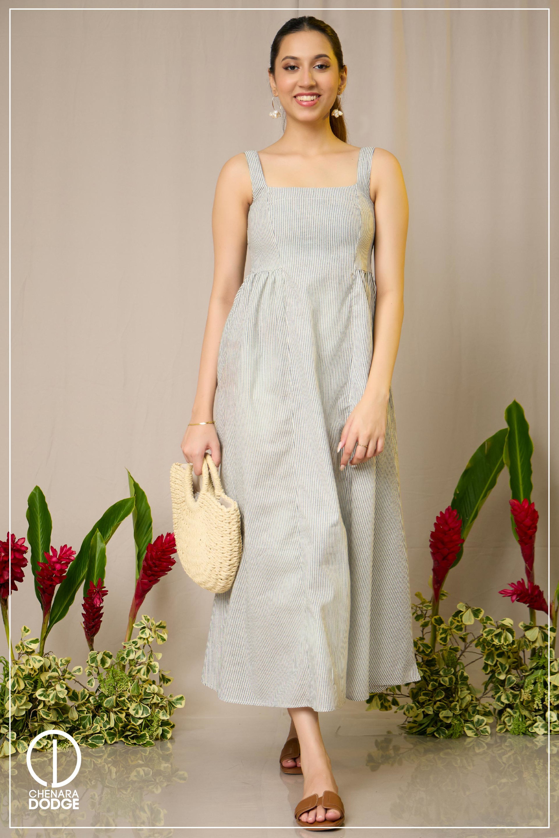 VERONICA STRAP MAXI DRESS