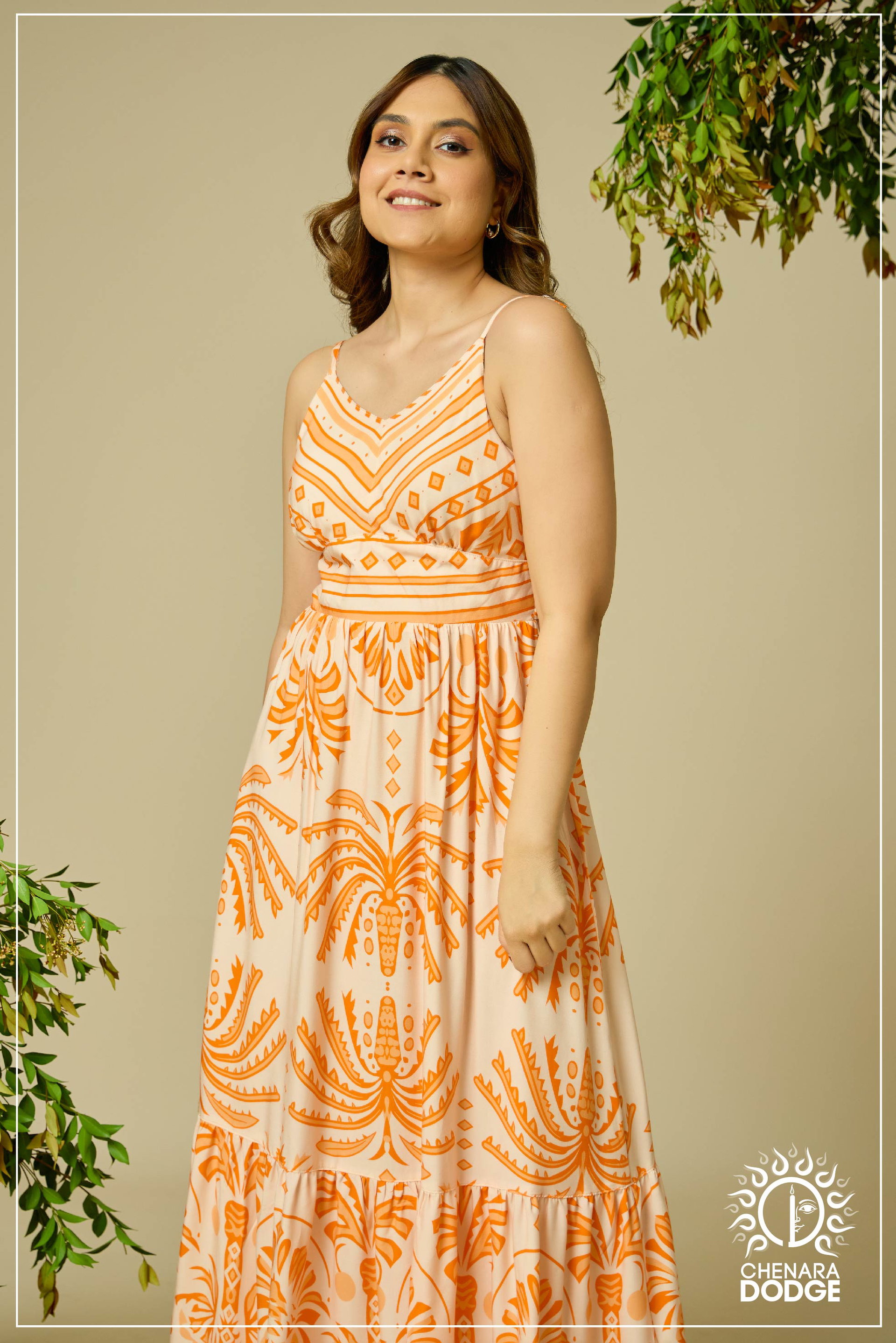 VIVIAN STRAP MAXI DRESS