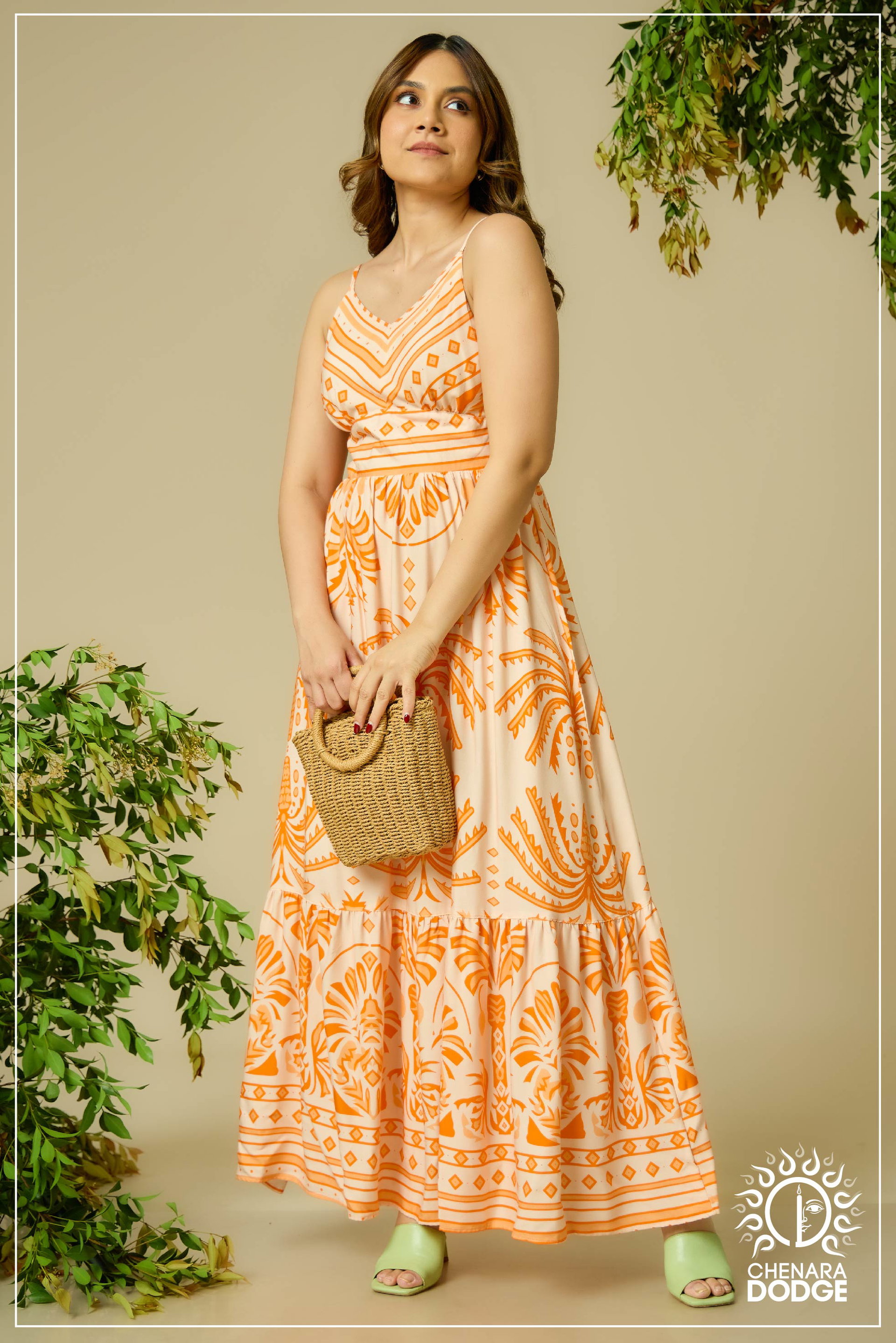 VIVIAN STRAP MAXI DRESS