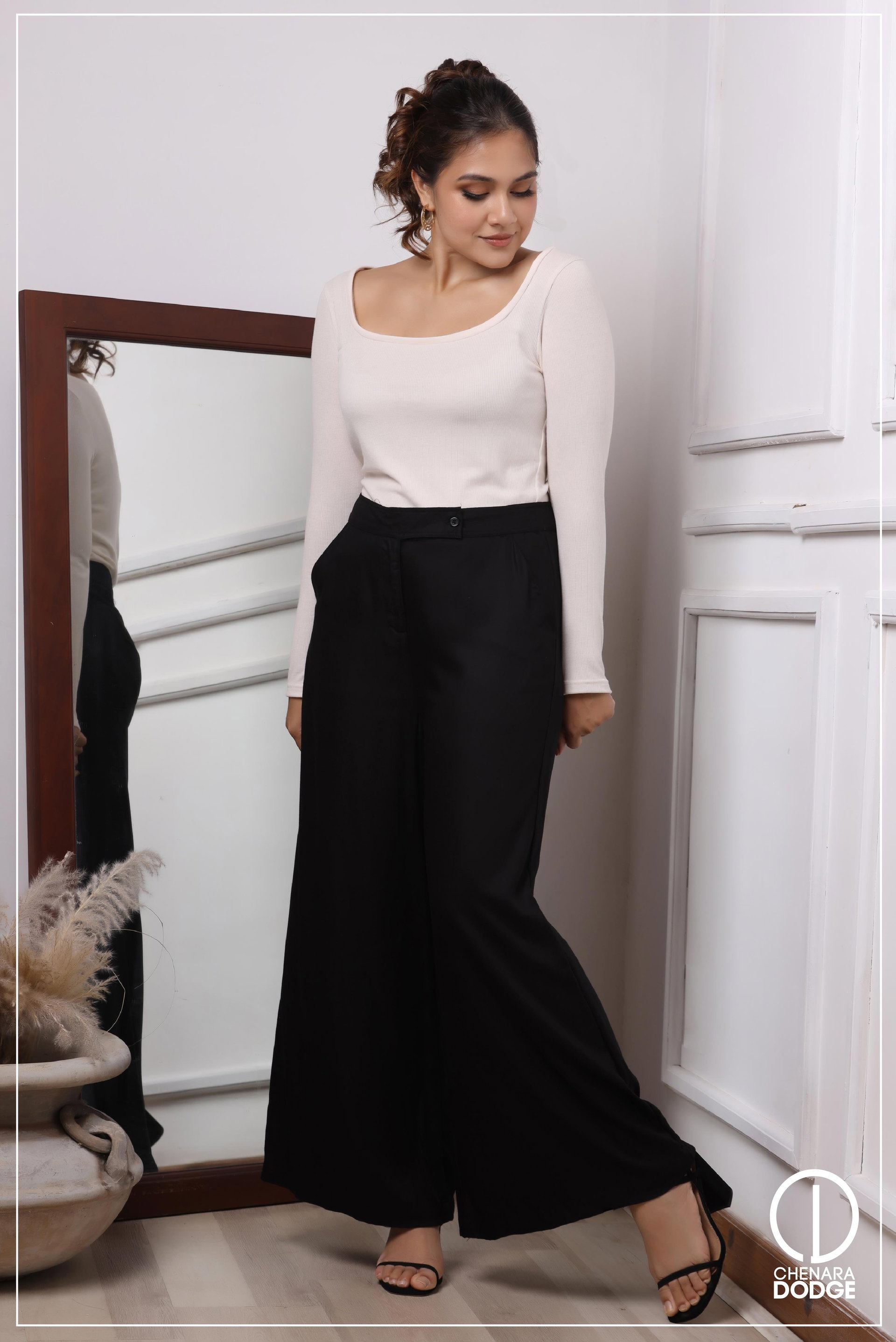ZARA HIGH WAIST PANT