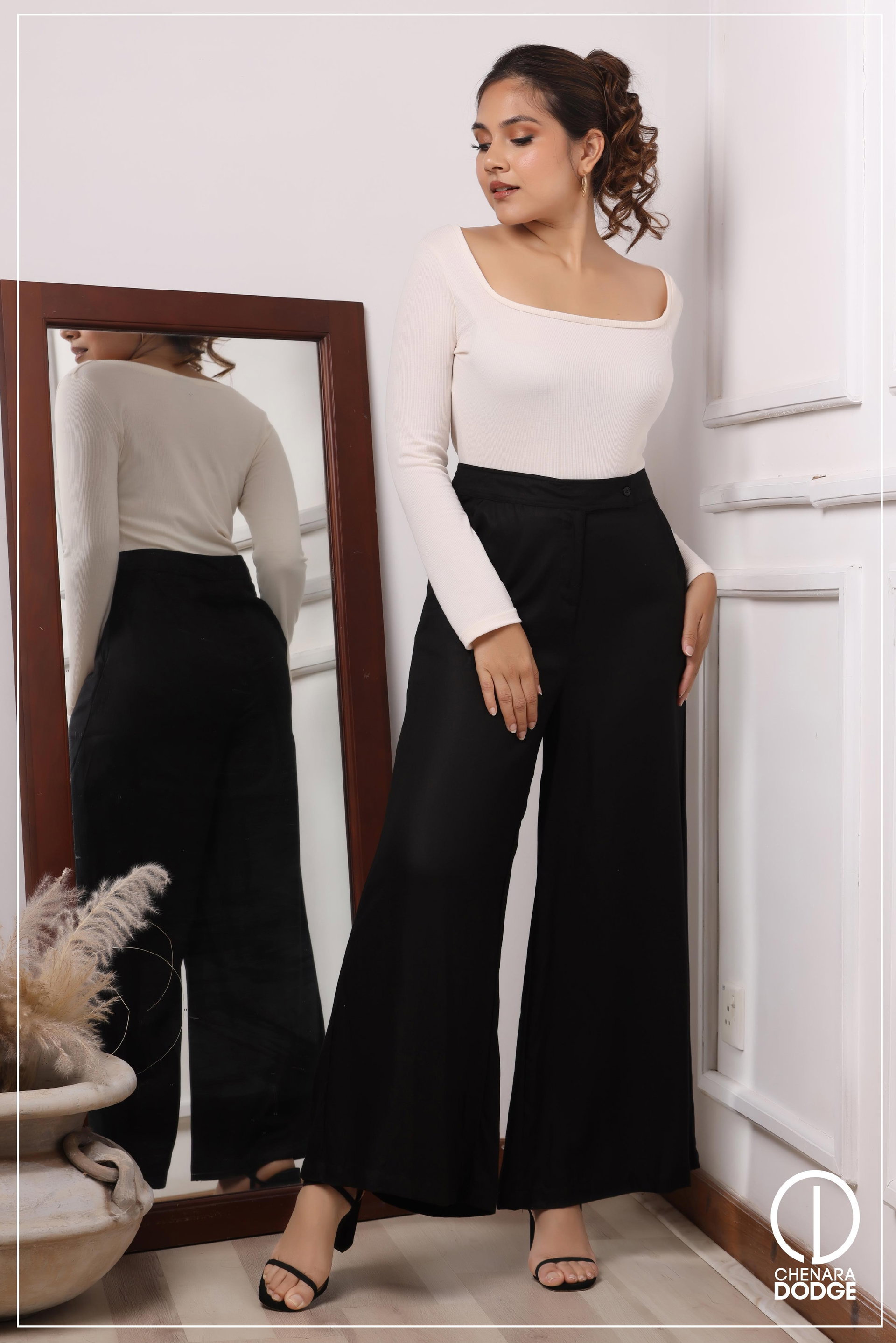 ZARA HIGH WAIST PANT