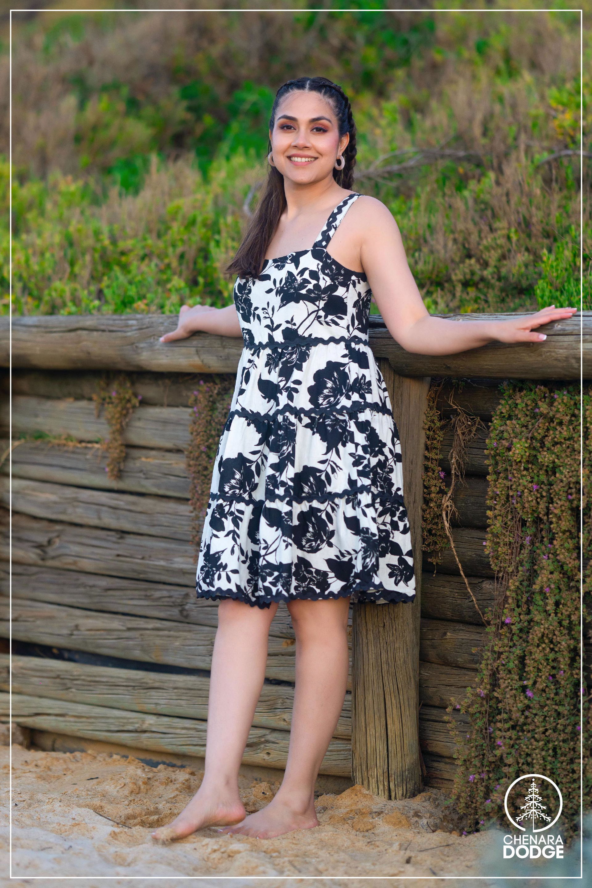Black_White_floral
