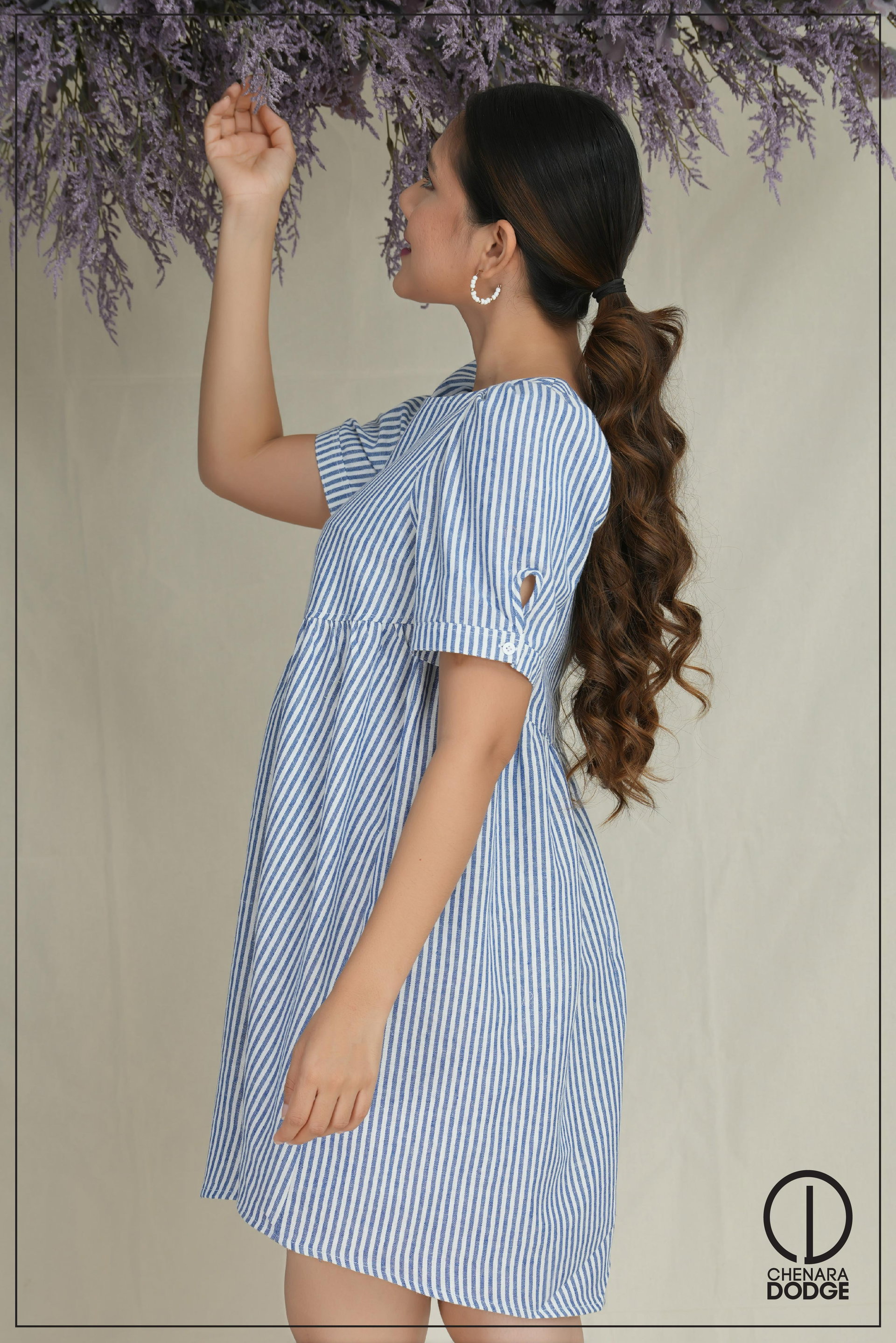ZOE ASYMMETRIC MINI DRESS
