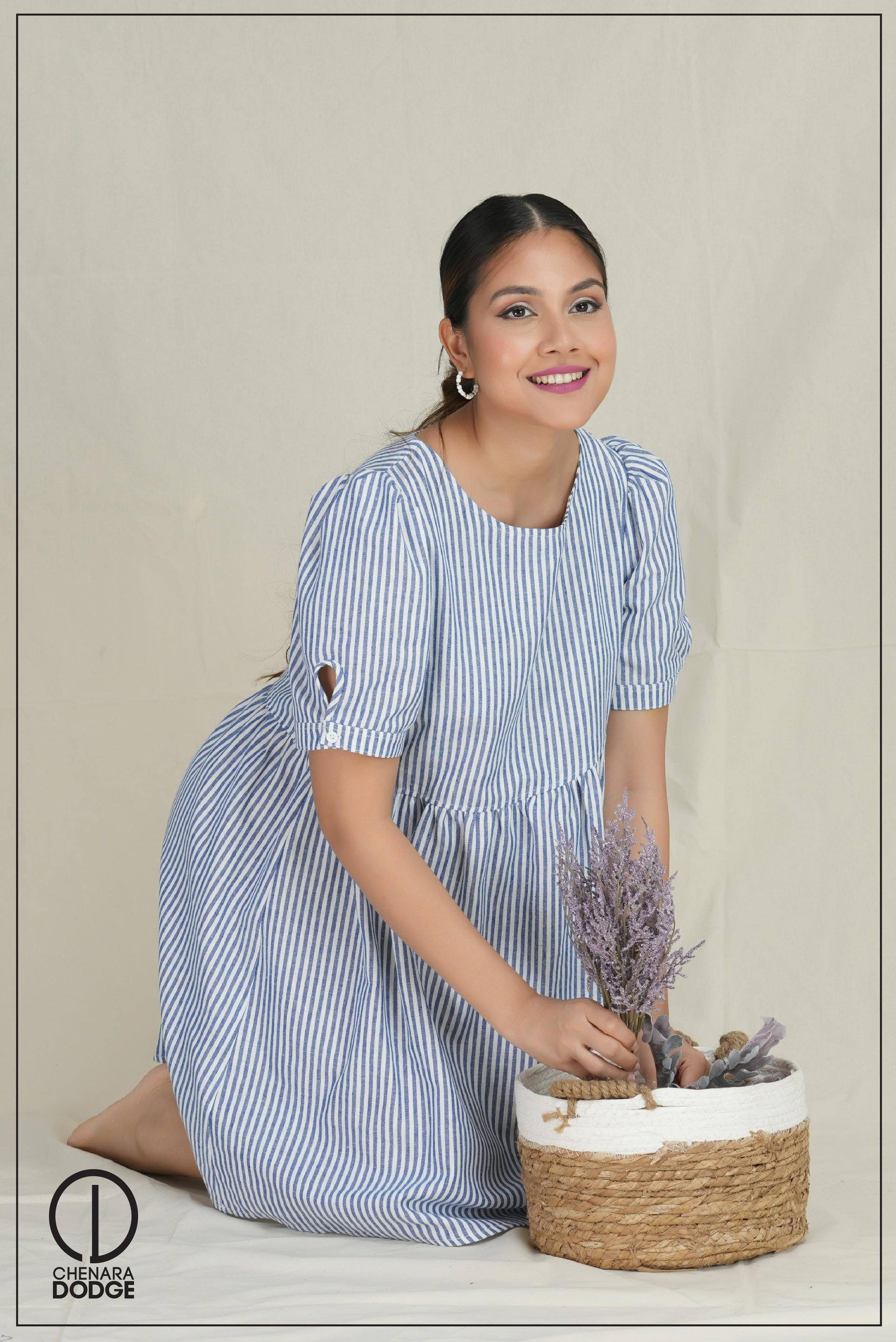 ZOE ASYMMETRIC MINI DRESS