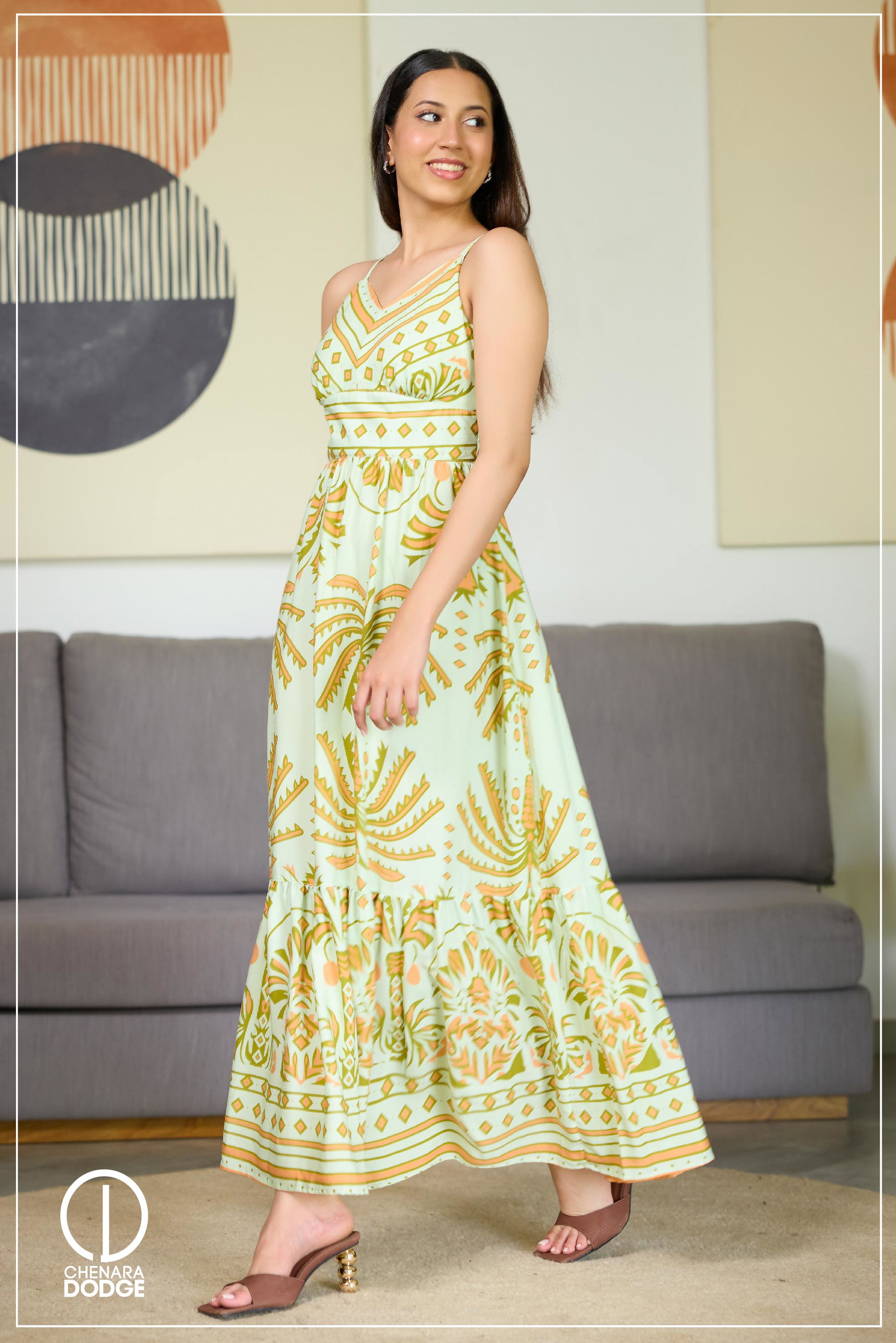ZOE STRAP MAXI DRESS