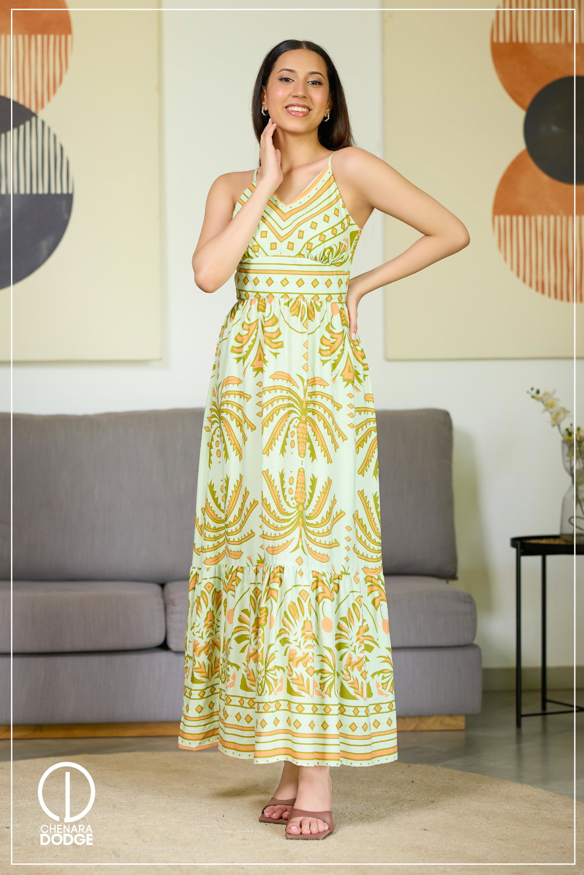 ZOE STRAP MAXI DRESS