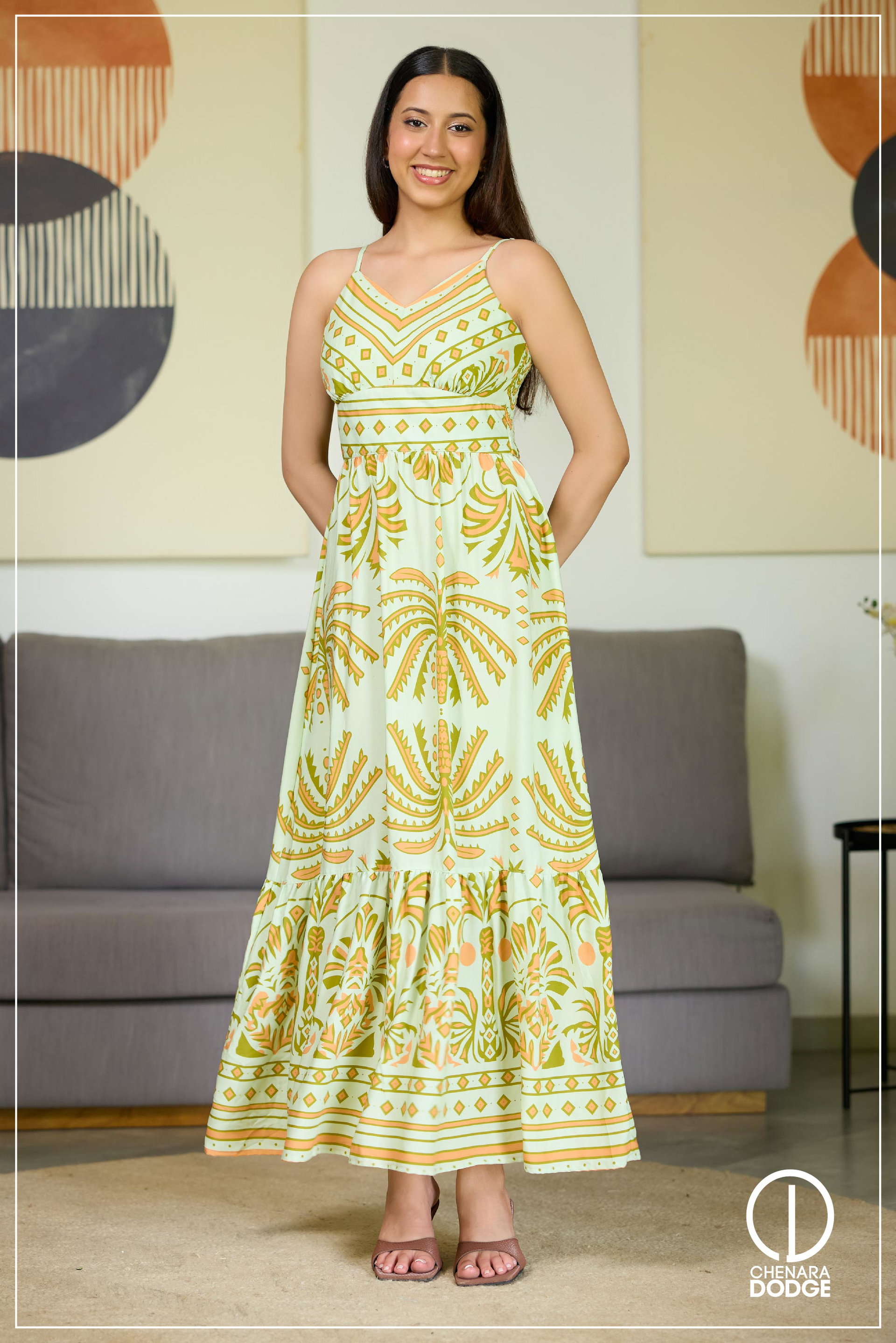 ZOE STRAP MAXI DRESS