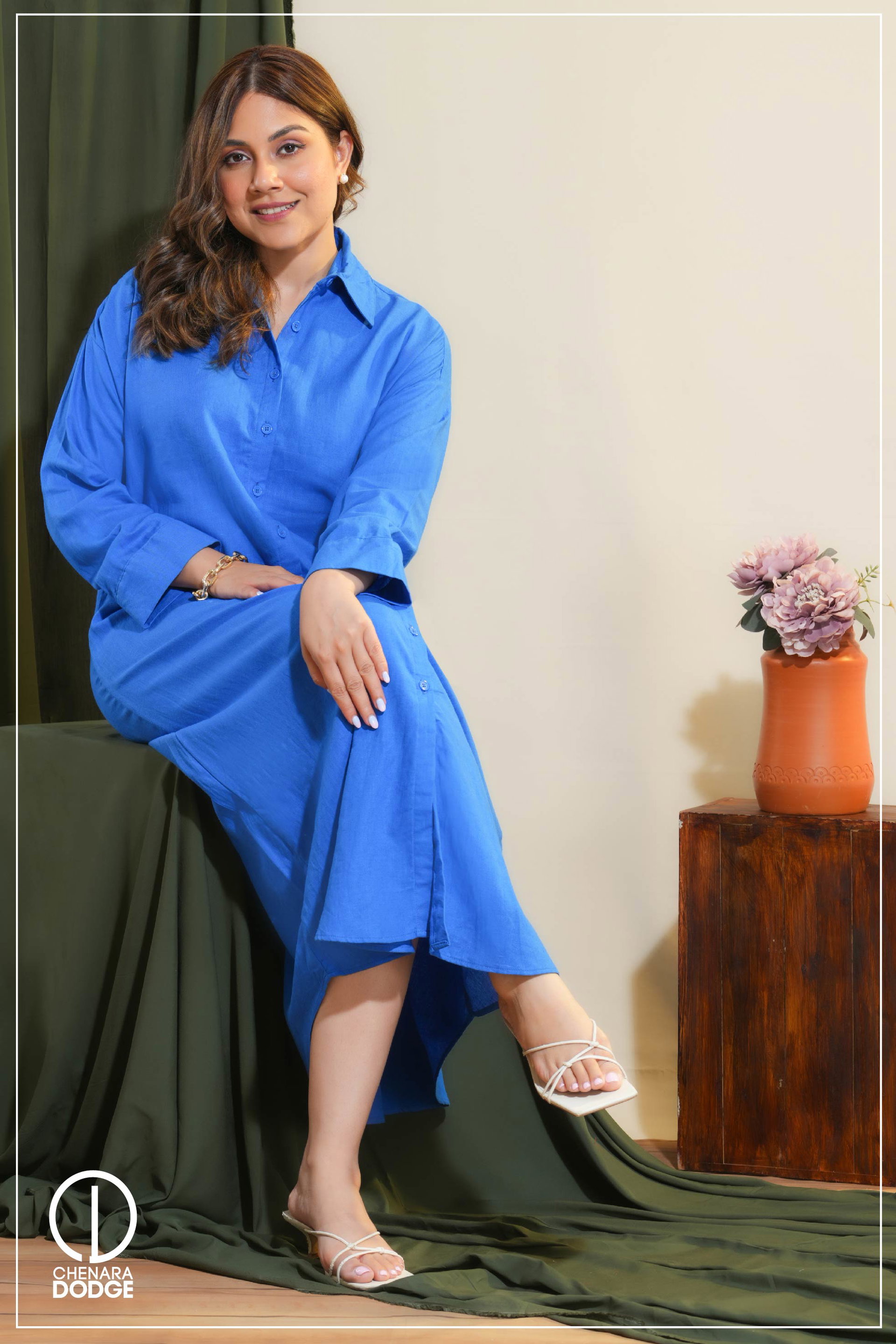 ZURI LOOSE FITTED MAXI DRESS