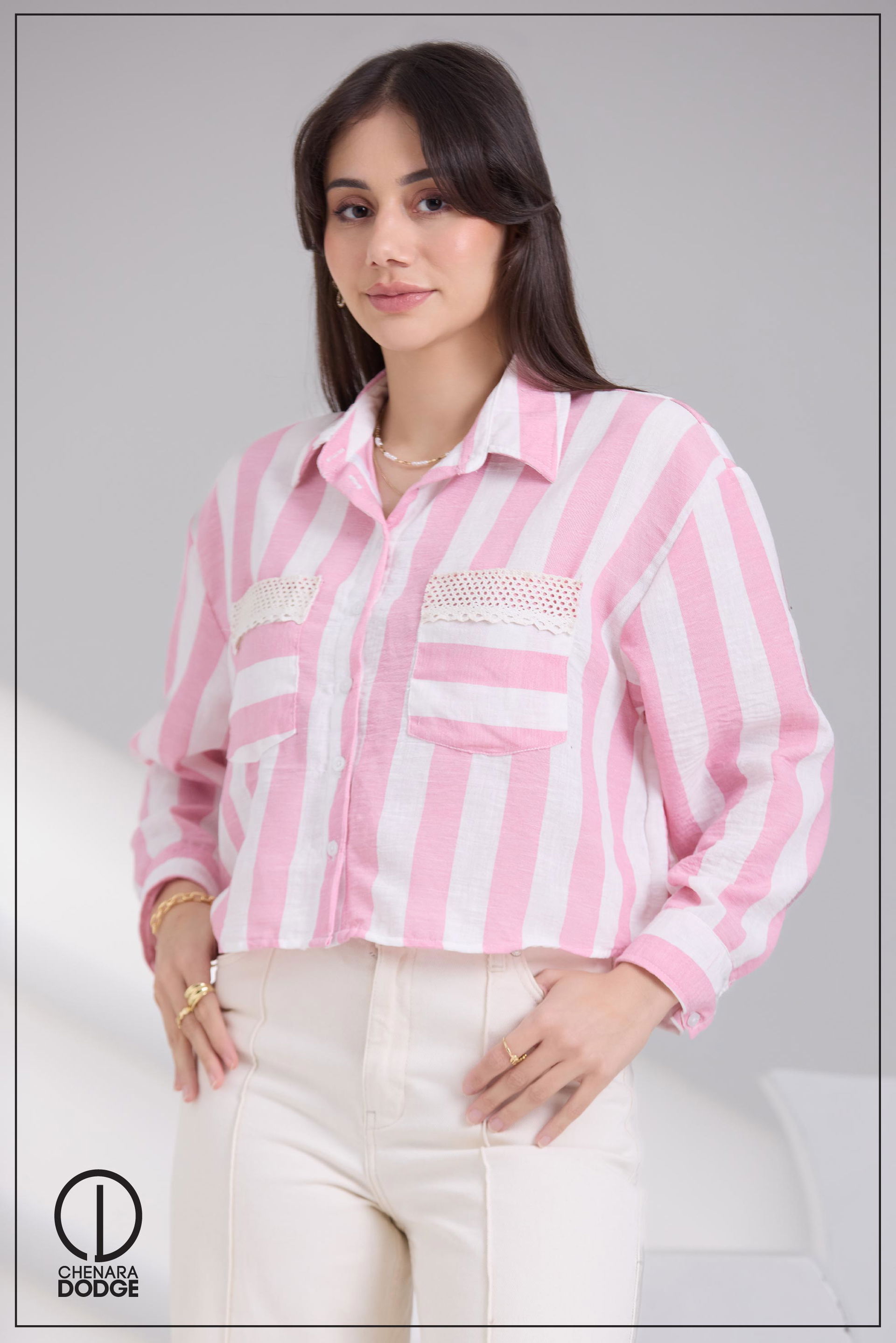 ADIA LONG SLEEVE SHORT SHIRT